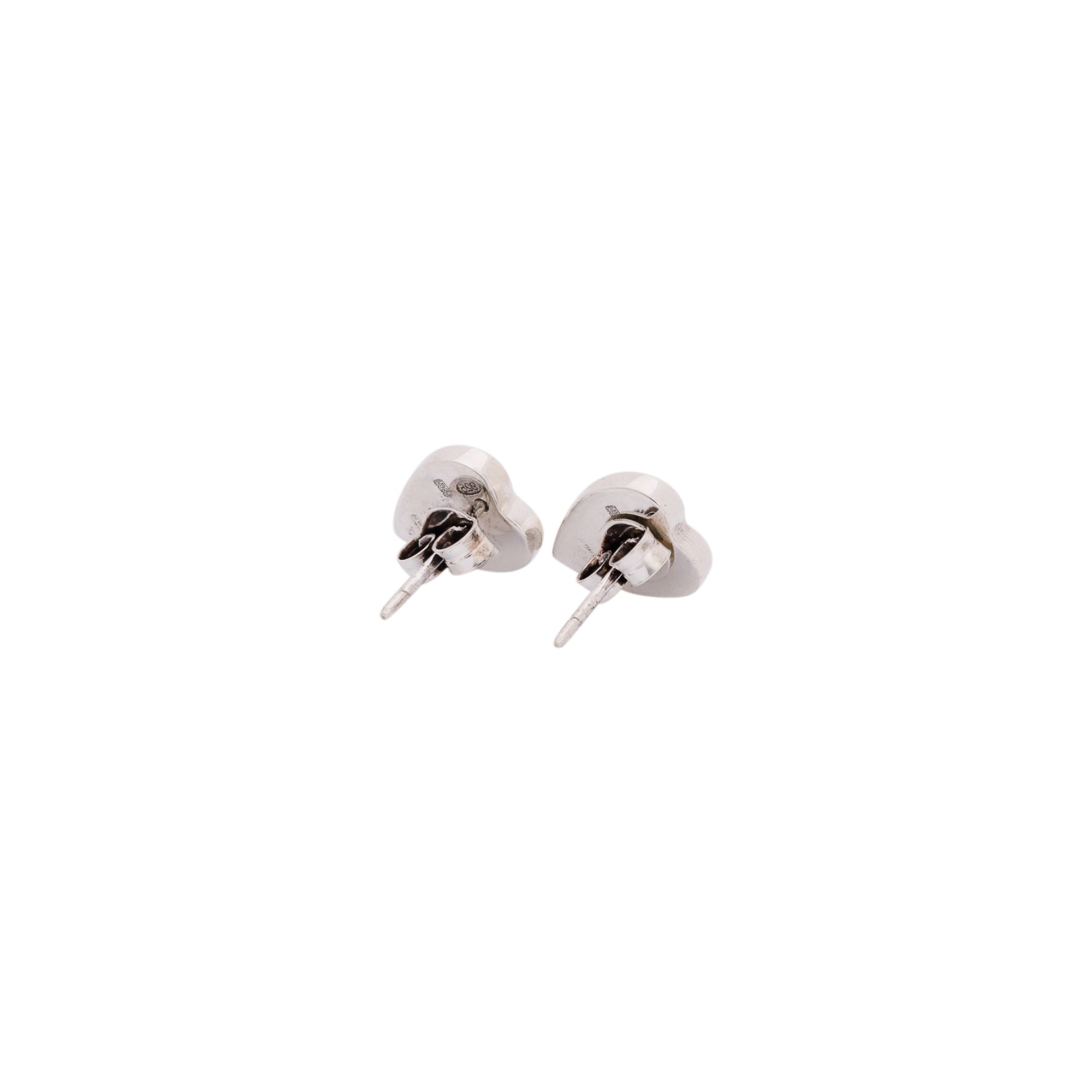 Gucci Trademark Heart Stud Earrings