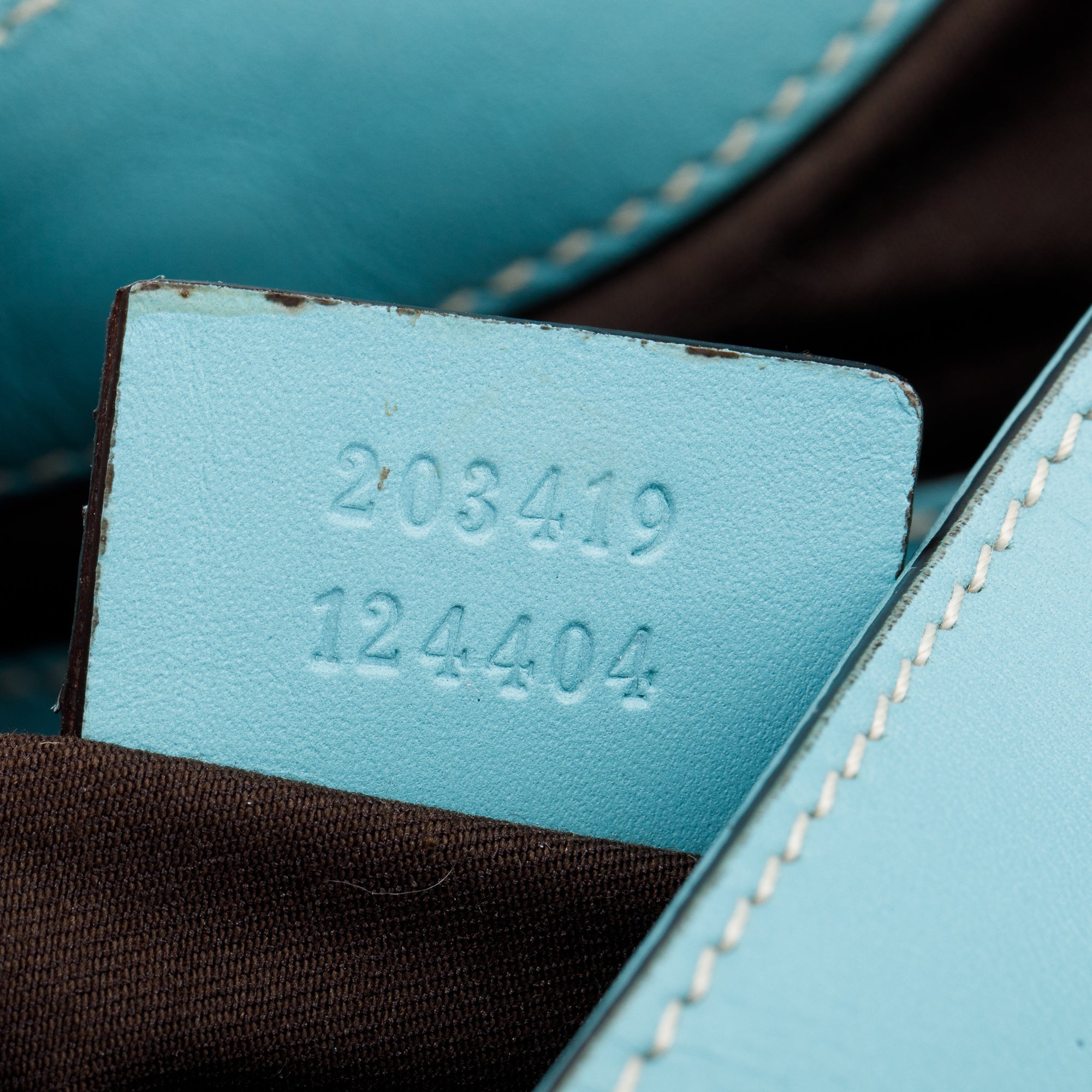 Gucci Turquoise Leather Large Nailhead Jackie Bardot Bag