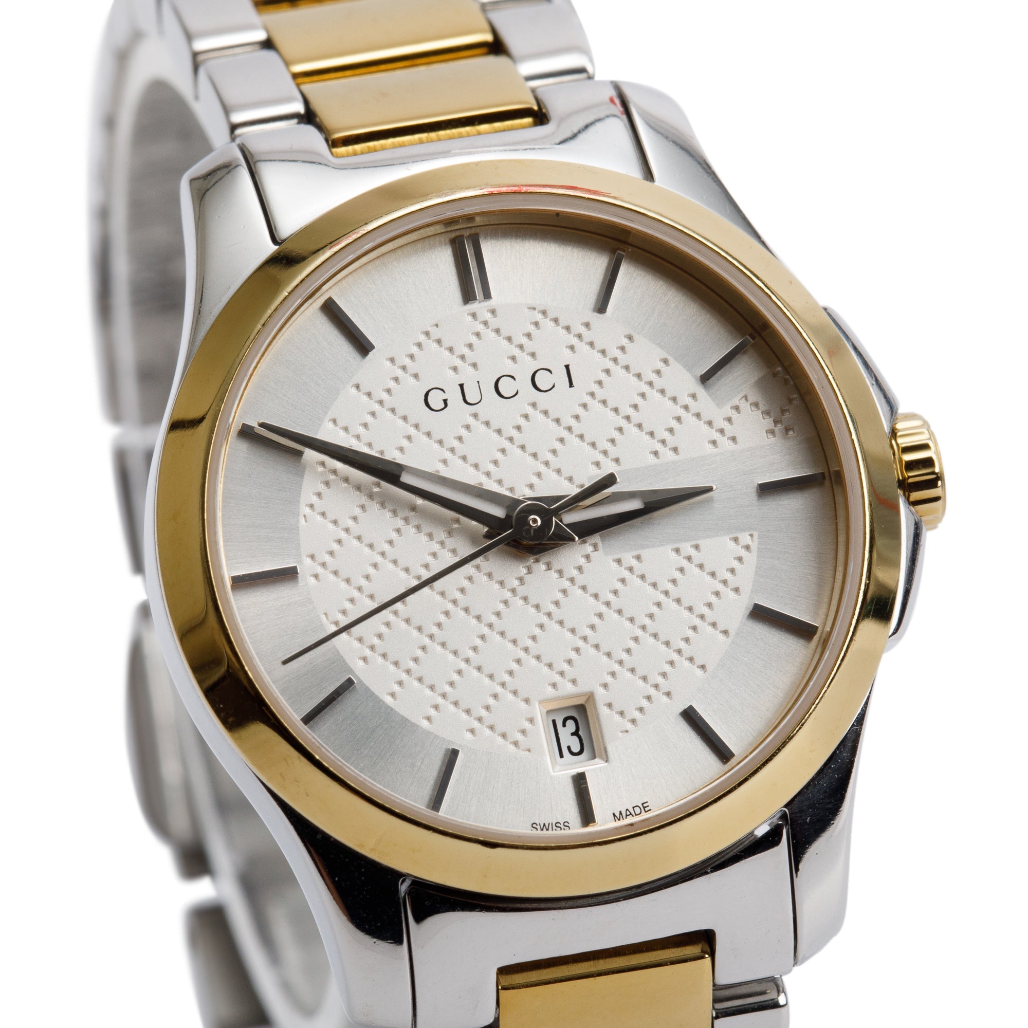 Gucci Two-Tone Stainless Steel G-Timeless 27 MM Watch