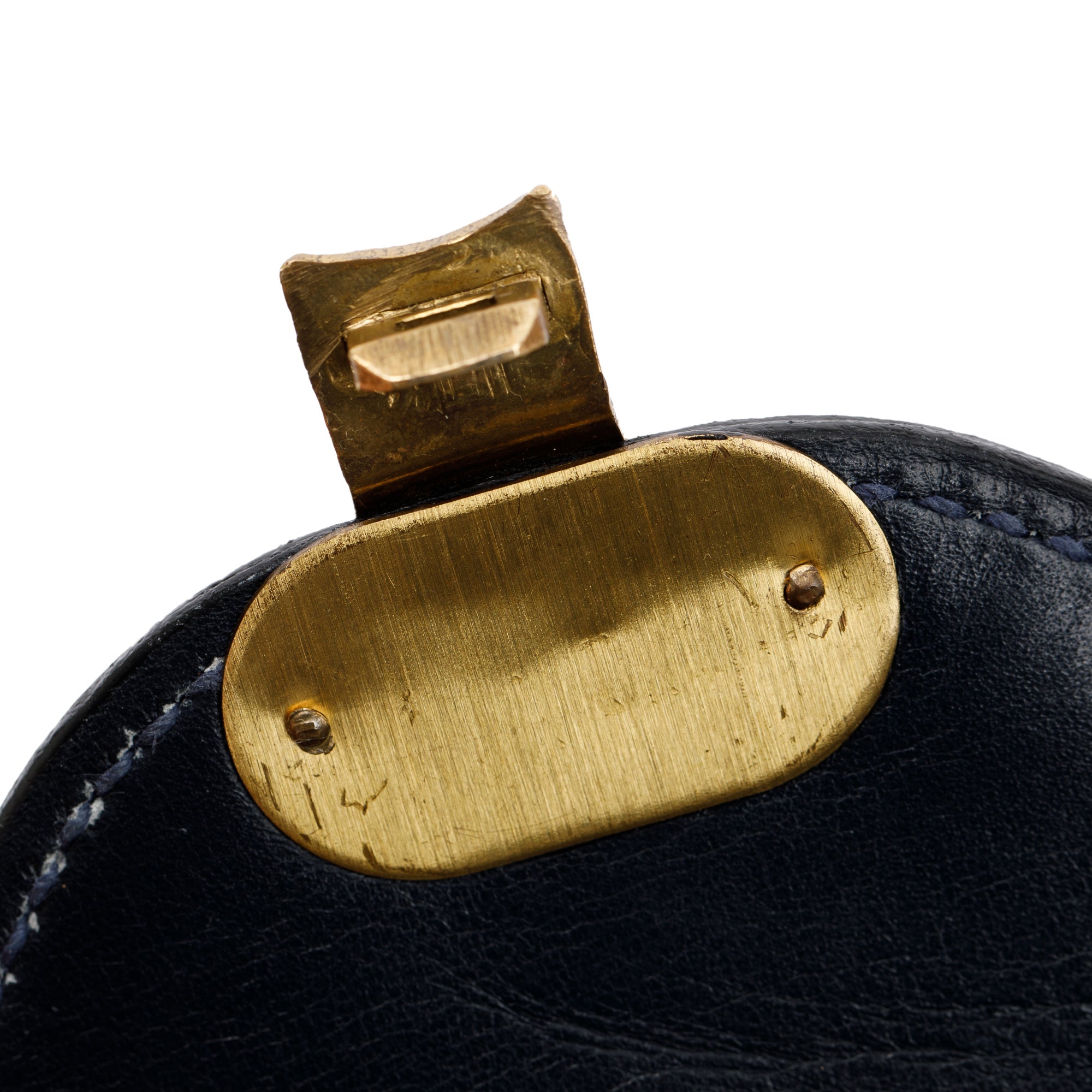 Gucci Vintage Blue GG Supreme Canvas Vanity Train Case