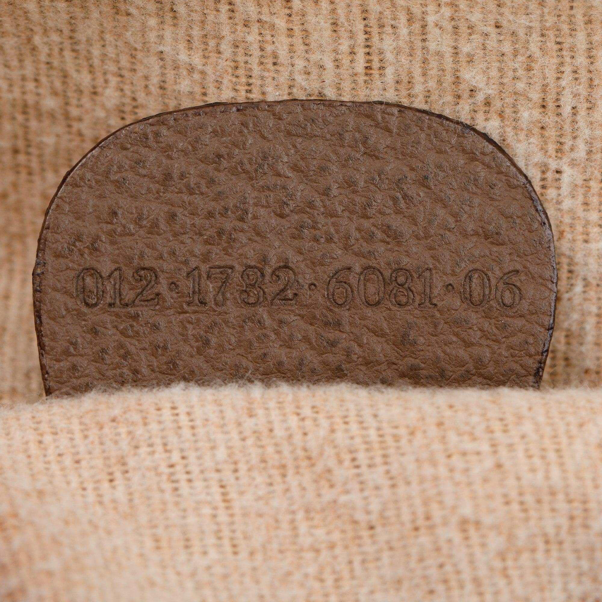 Gucci Vintage GG Supreme Interlocking G Duffle Bag w/ Strap