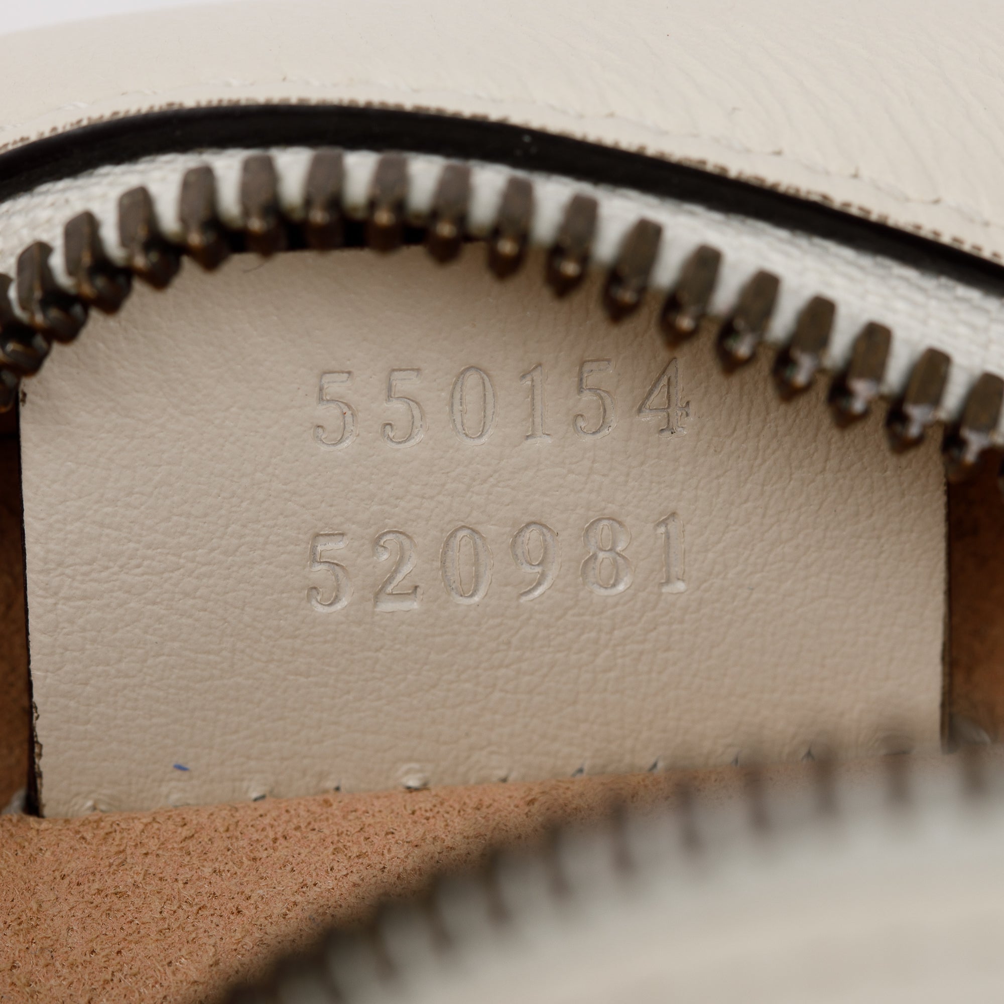 Gucci White GG Marmont Matelasse Leather Mini Round Shoulder Bag