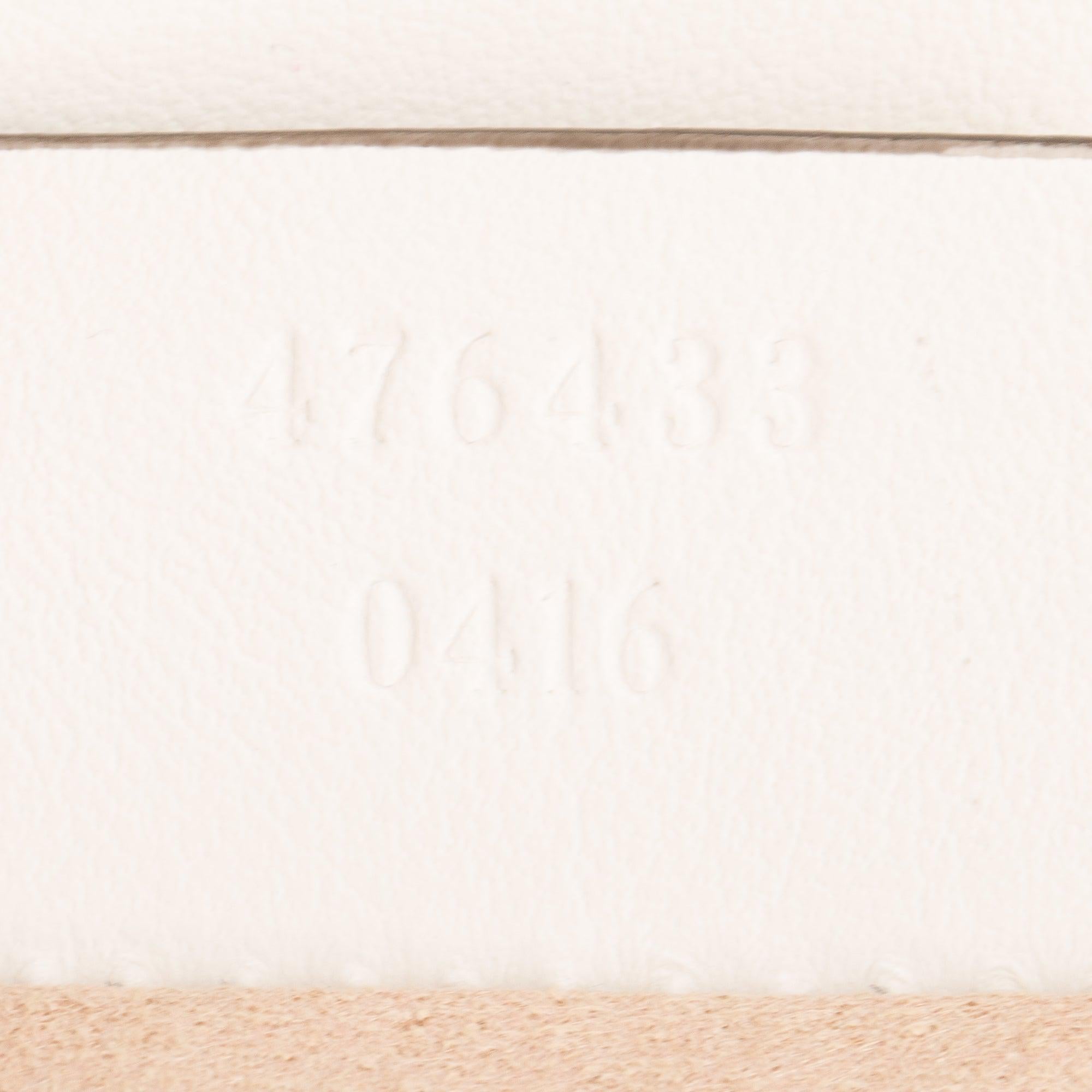 Gucci White GG Marmont Matelasse Leather Super Mini Bag