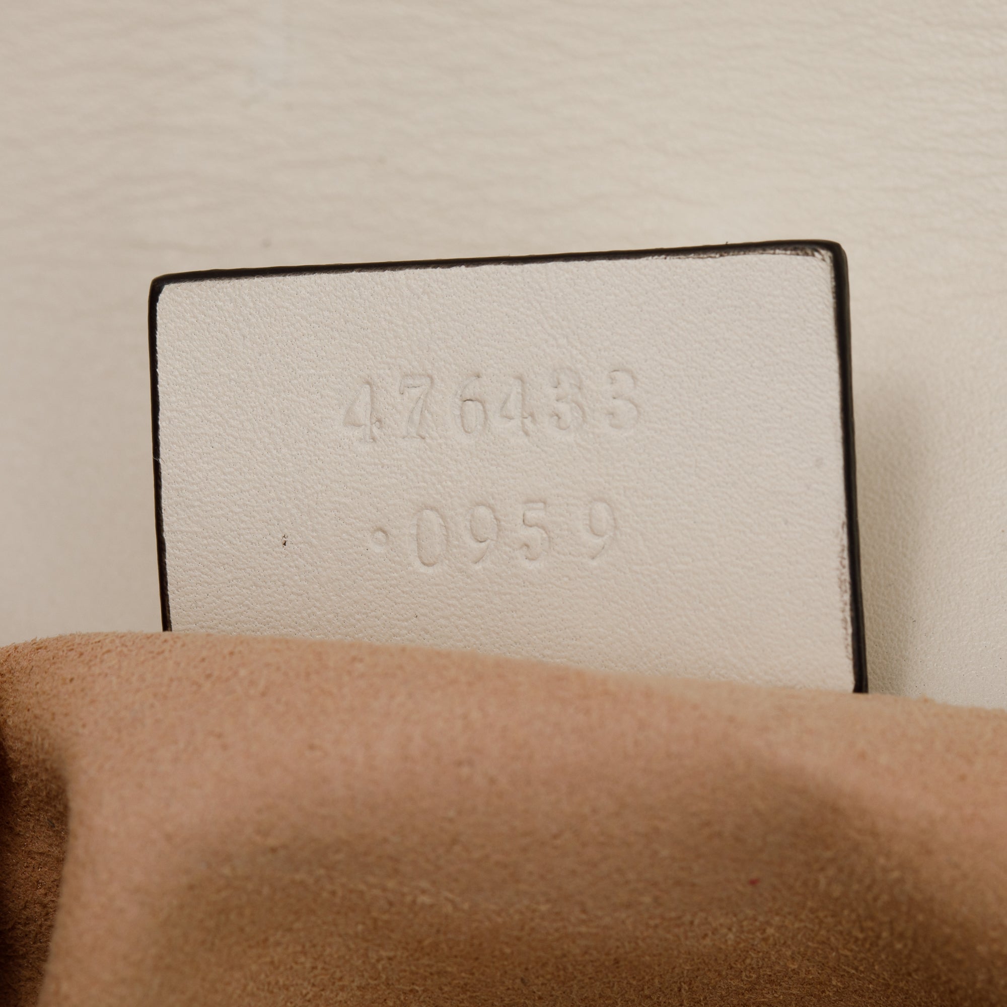 Gucci White GG Marmont Matelasse Leather Super Mini Bag w/ Box