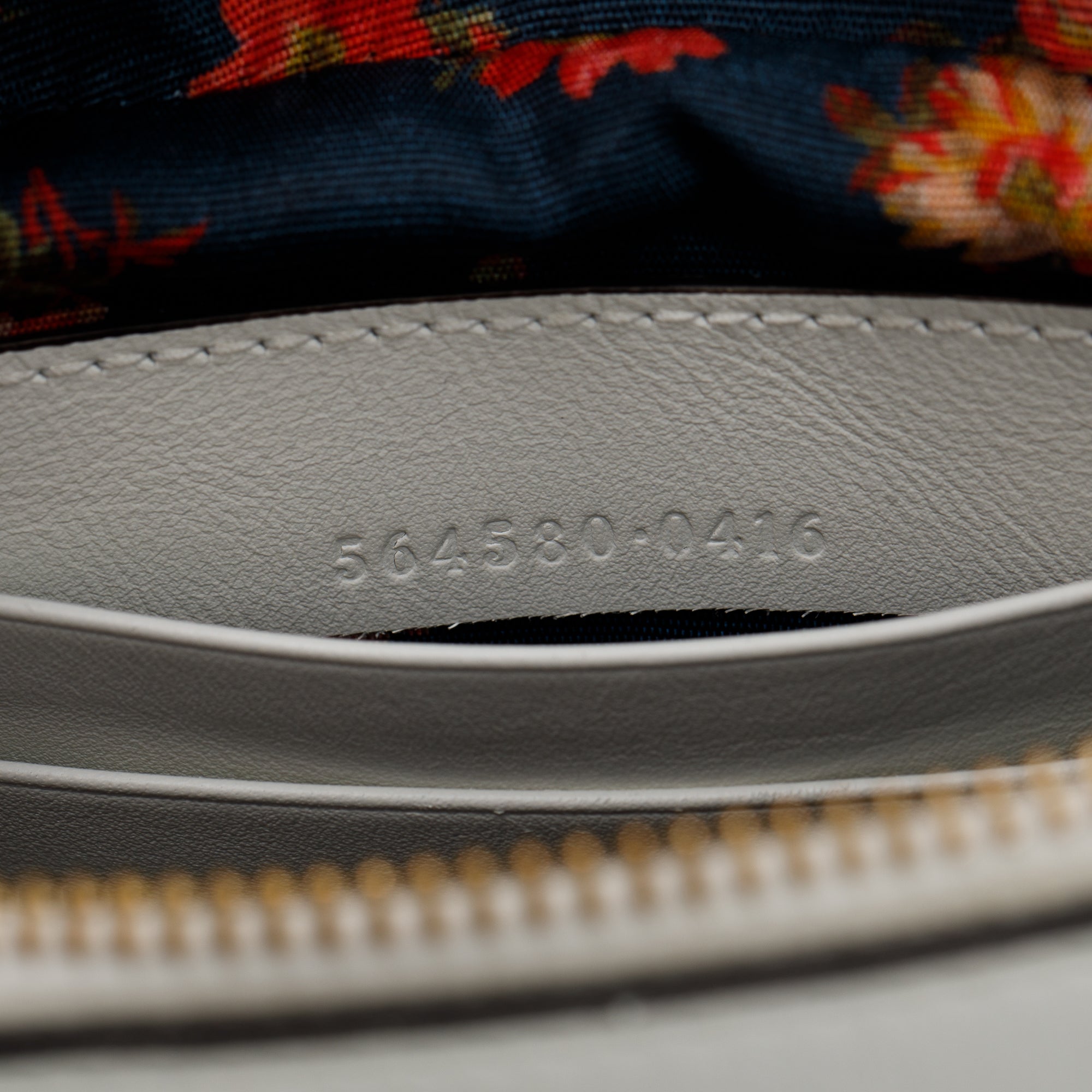 Gucci White GG Supreme Mini New Candy Crossbody Bag