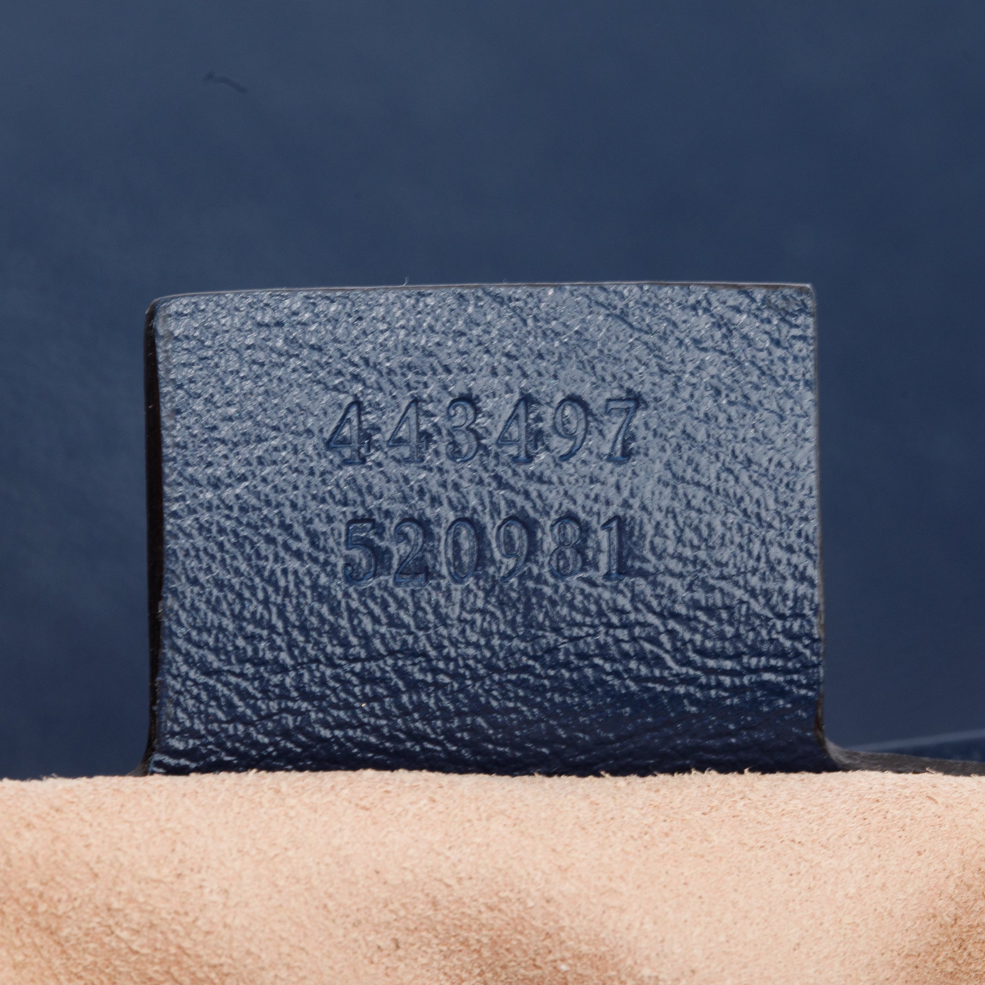 Gucci White/Navy Trim GG Marmont Matelasse Leather Torchon Small Shoulder Bag