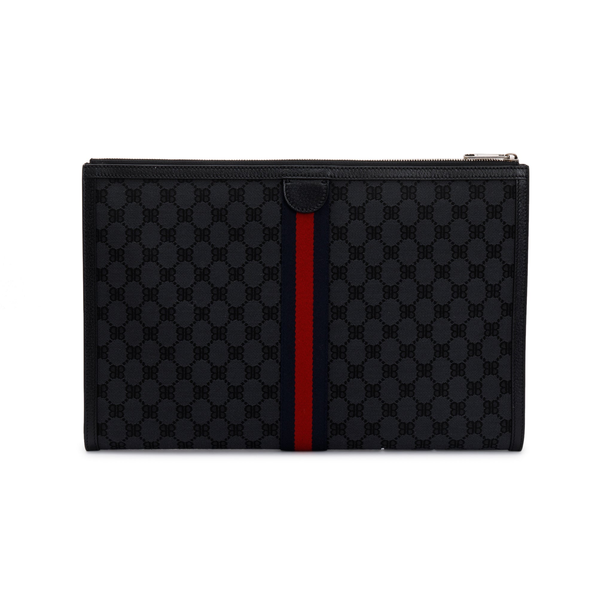 Gucci X Balenciaga The Hacker Project BB Supreme Graffiti Laptop Pouch w/ Box