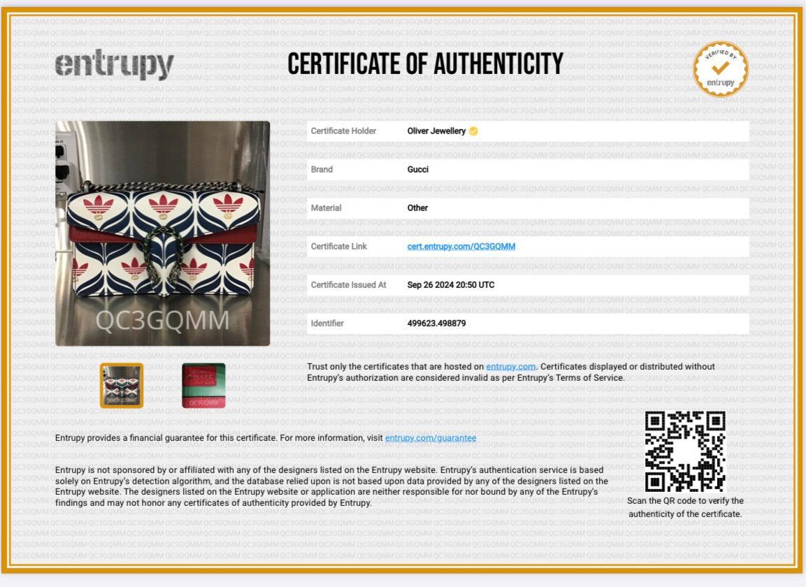 Gucci x Adidas Limited Edition Small Dionysus Shoulder Bag