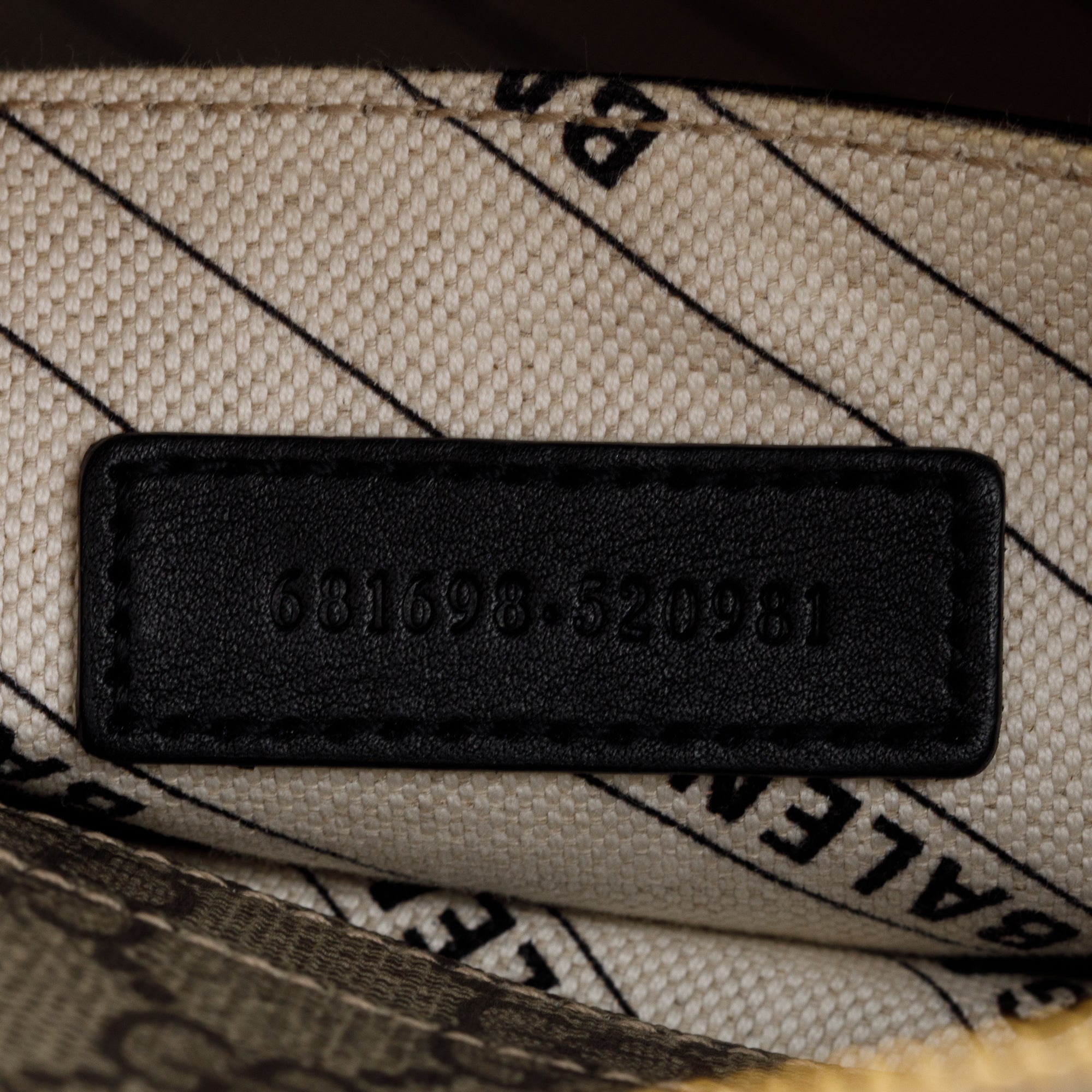 Gucci x Balenciaga The Hacker Project GG Supreme Medium Ville Handle Bag w/ Strap & Box