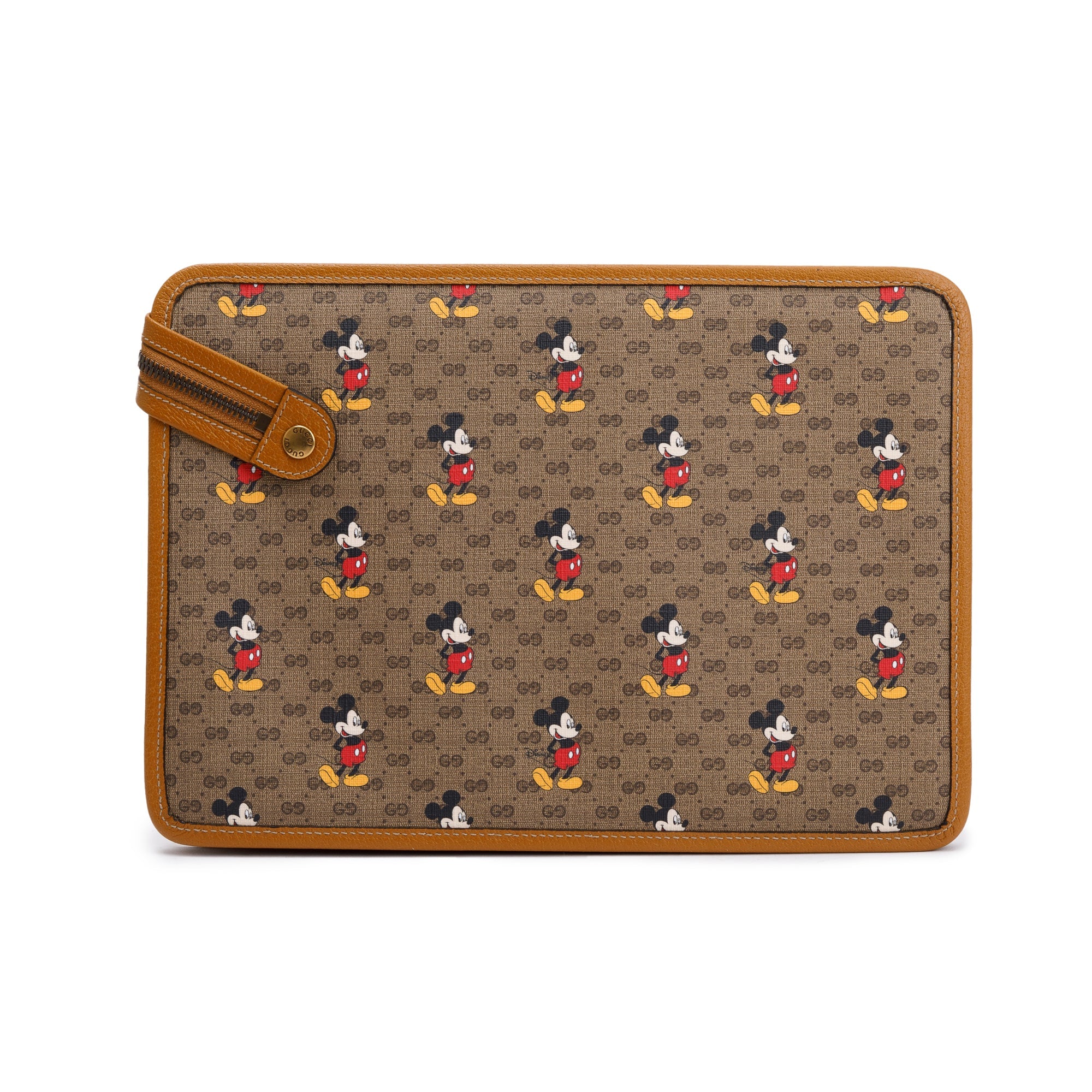 Gucci x Disney GG Supreme Mickey Mouse Pouch w/ Box