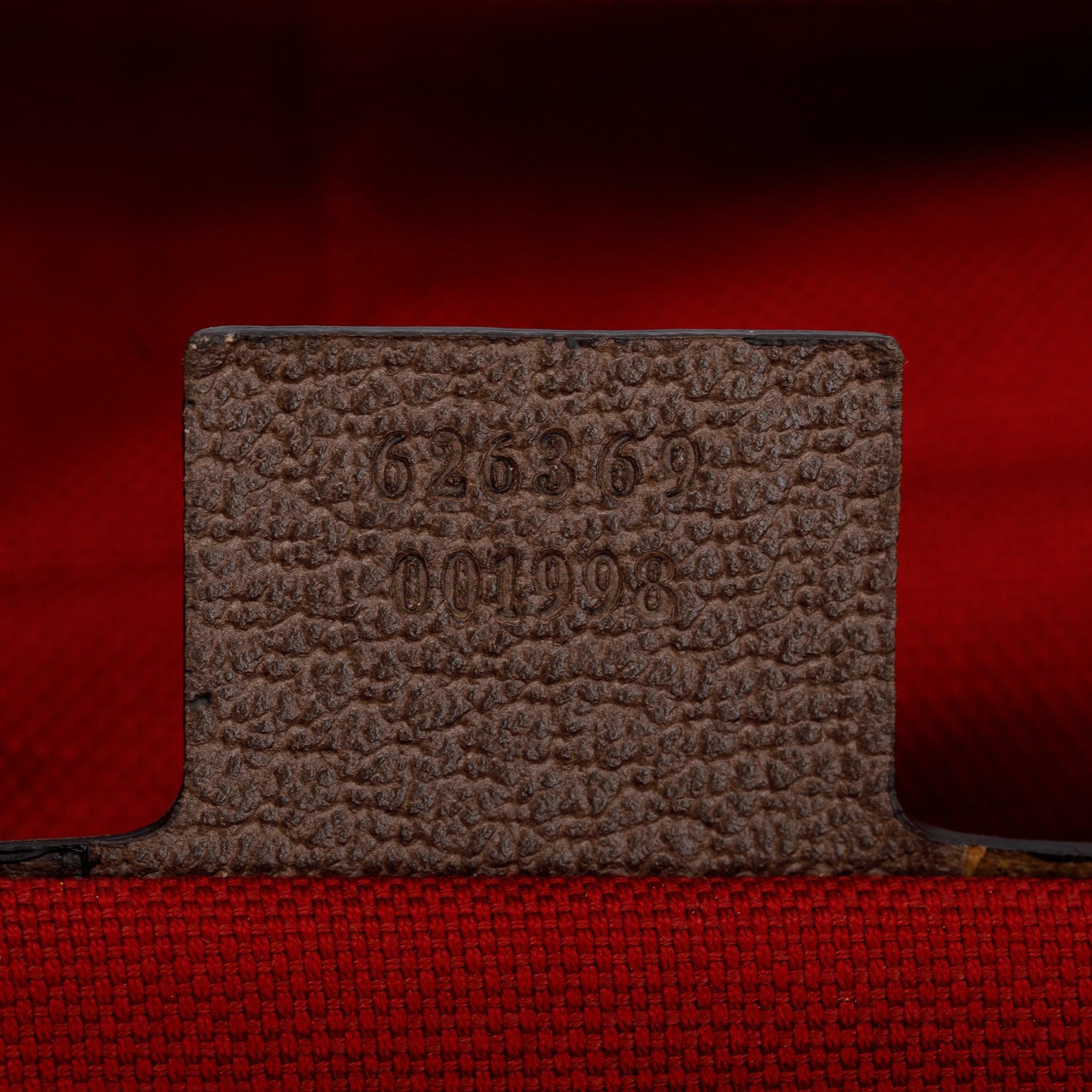 Gucci x Globe Trotter GG Supreme Briefcase w/ Strap