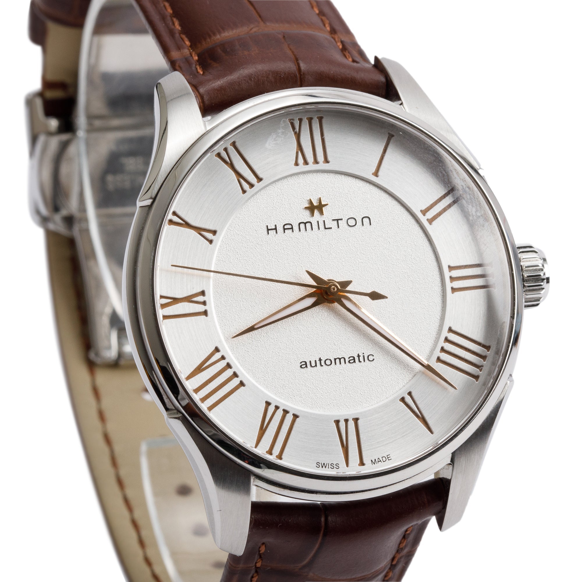 Hamilton 2023 Stainless Steel Jazzmaster Auto 40 MM Automatic Watch w/ Box & Papers