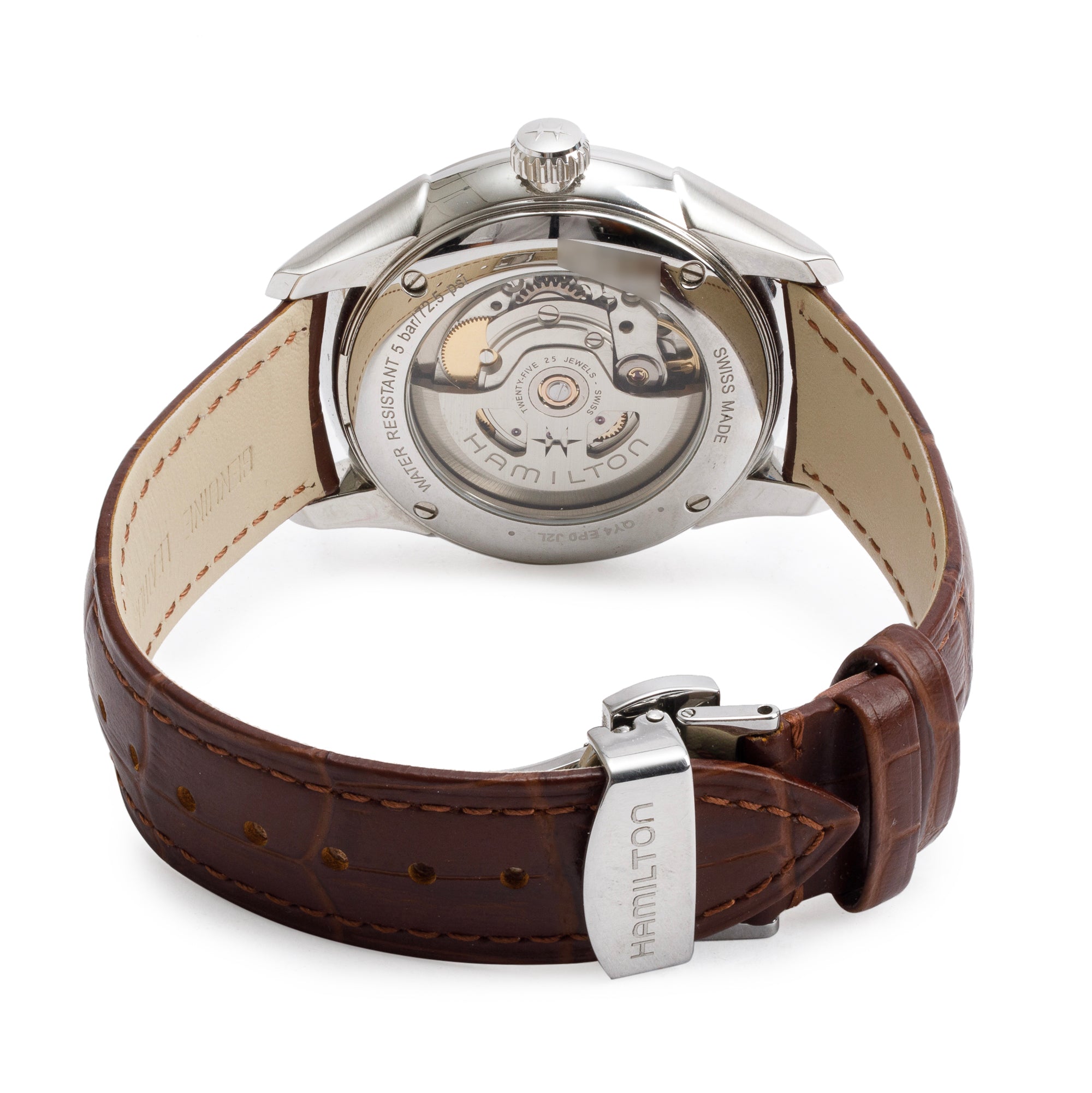 Hamilton 2023 Stainless Steel Jazzmaster Auto 40 MM Automatic Watch w/ Box & Papers