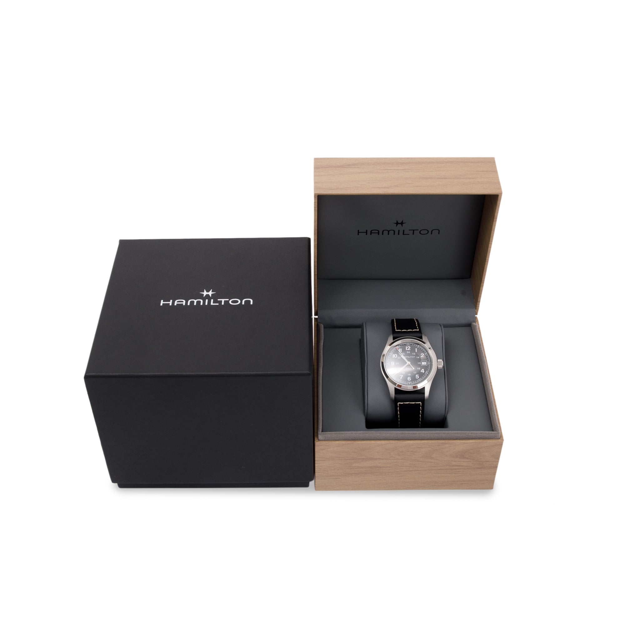 Hamilton Khaki Field 38 MM Automatic Watch w/ Box & Papers