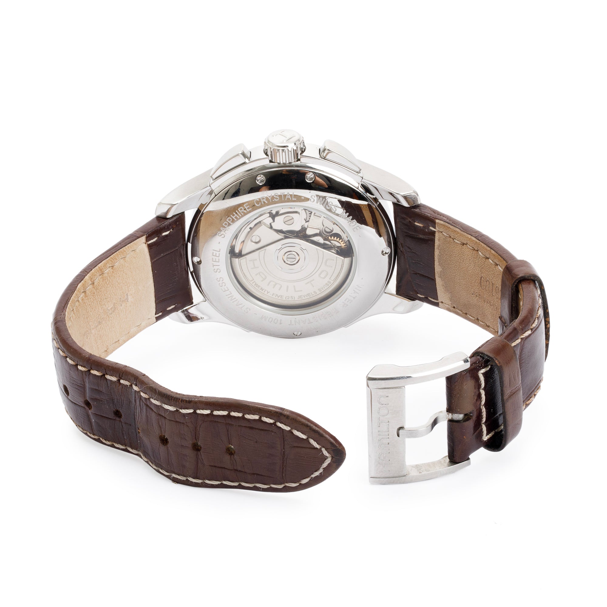 Hamilton Stainless Steel Jazzmaster Automatic Chronograph 42 MM Watch