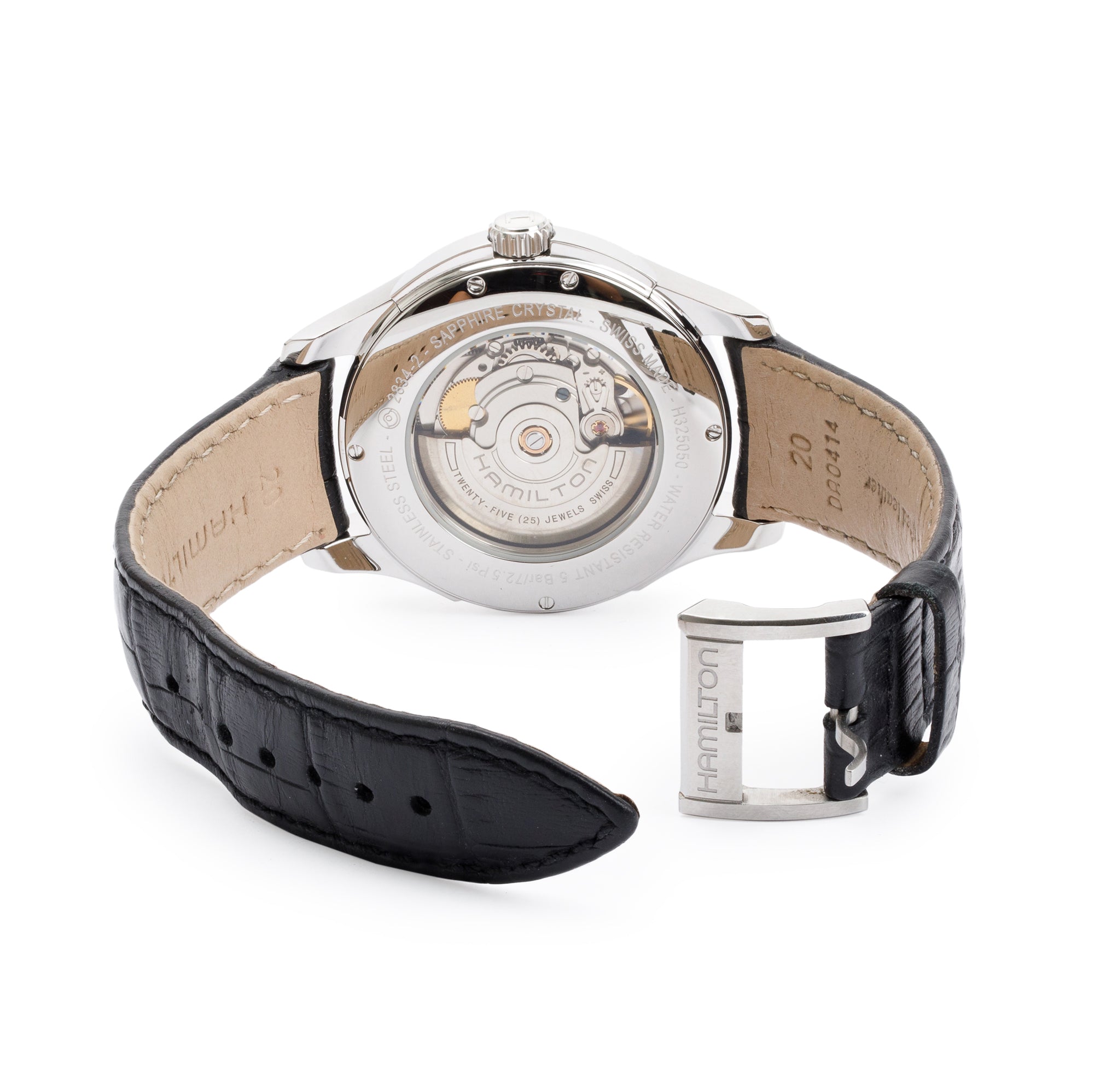 Hamilton Stainless Steel Jazzmaster Day Date 41 MM Automatic Watch w/ Box & Papers