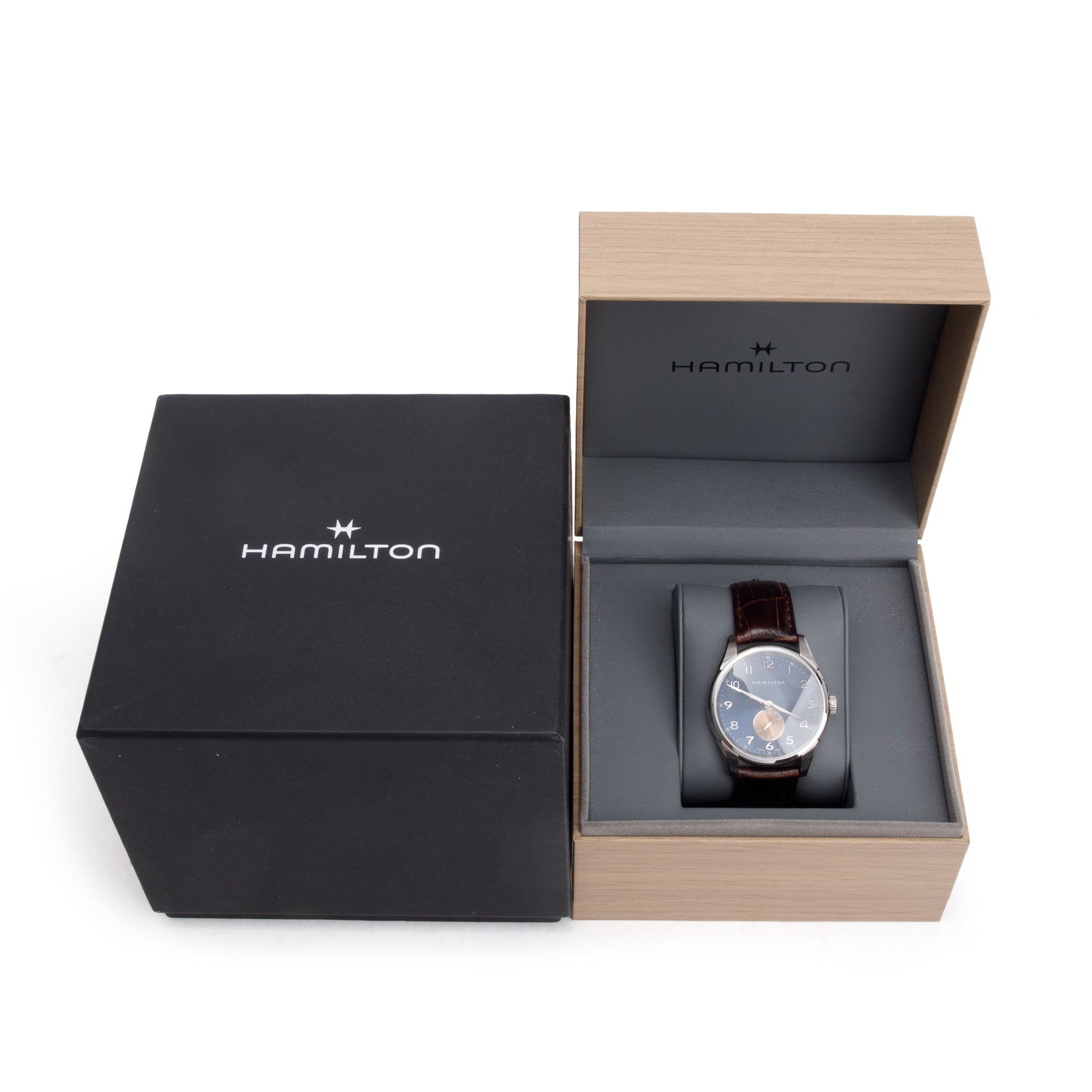 Hamilton Stainless Steel Jazzmaster Thinline 40 MM Quartz Watch w/ Box