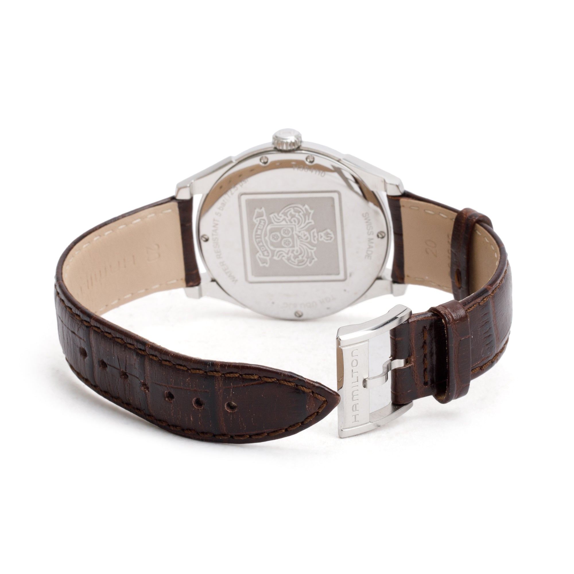 Hamilton Stainless Steel Jazzmaster Thinline 40 MM Quartz Watch w/ Box