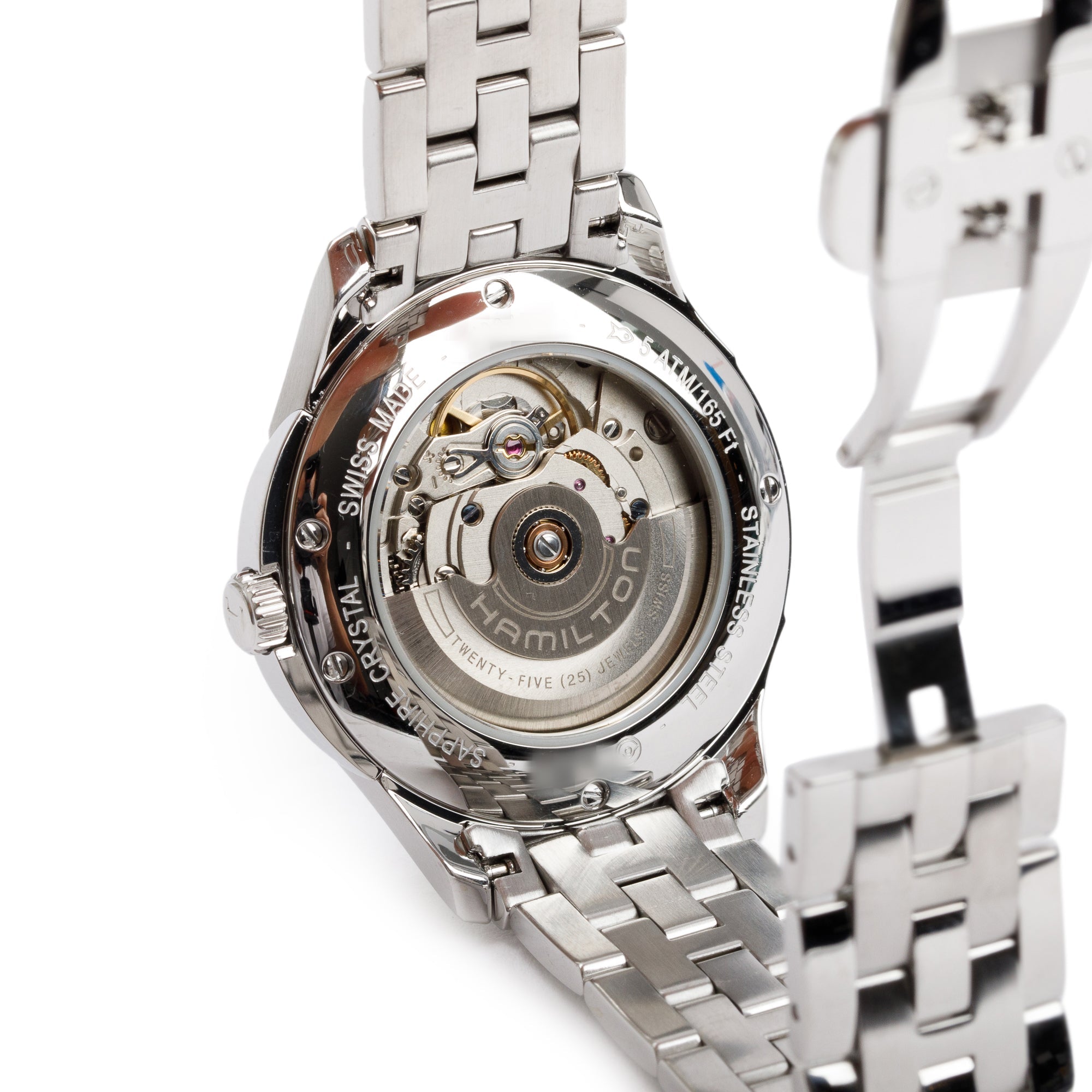 Hamilton Stainless Steel Jazzmaster Viewmatic 38 MM Automatic Watch