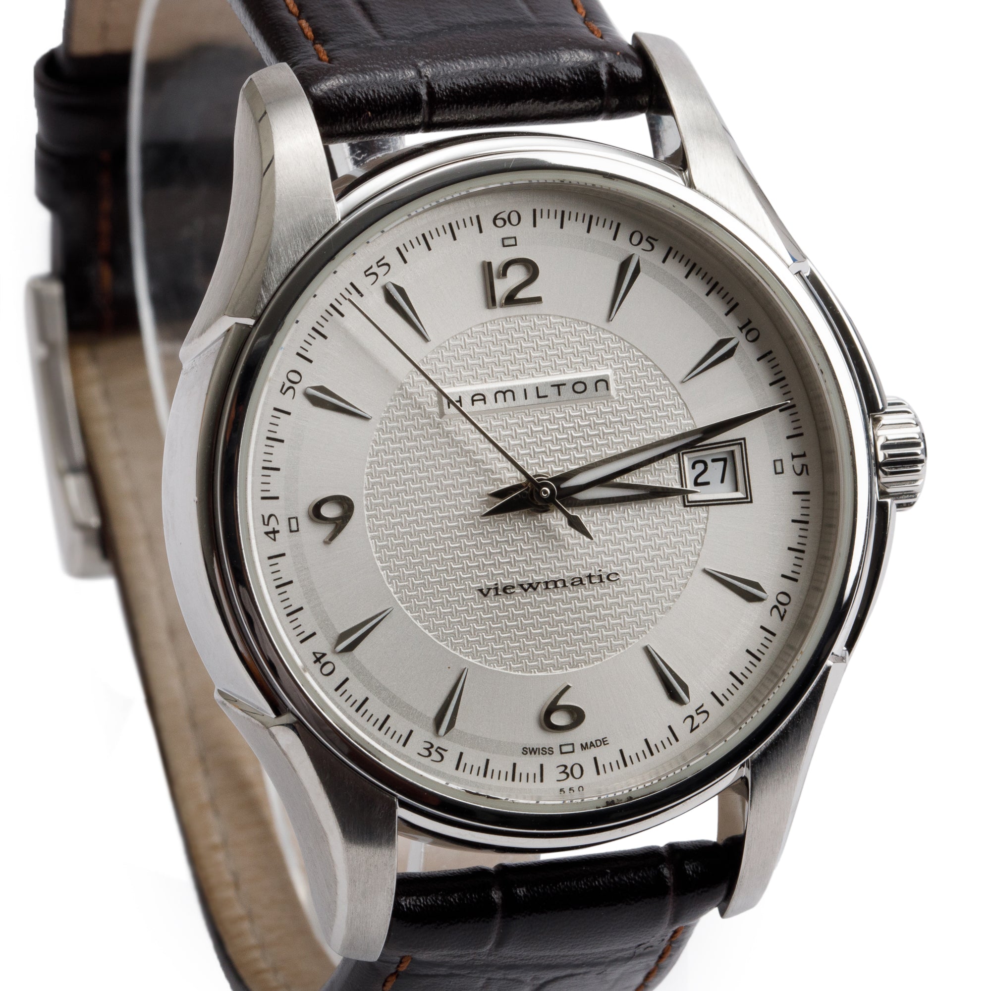 Hamilton Stainless Steel Jazzmaster Viewmatic 40 MM Automatic Watch