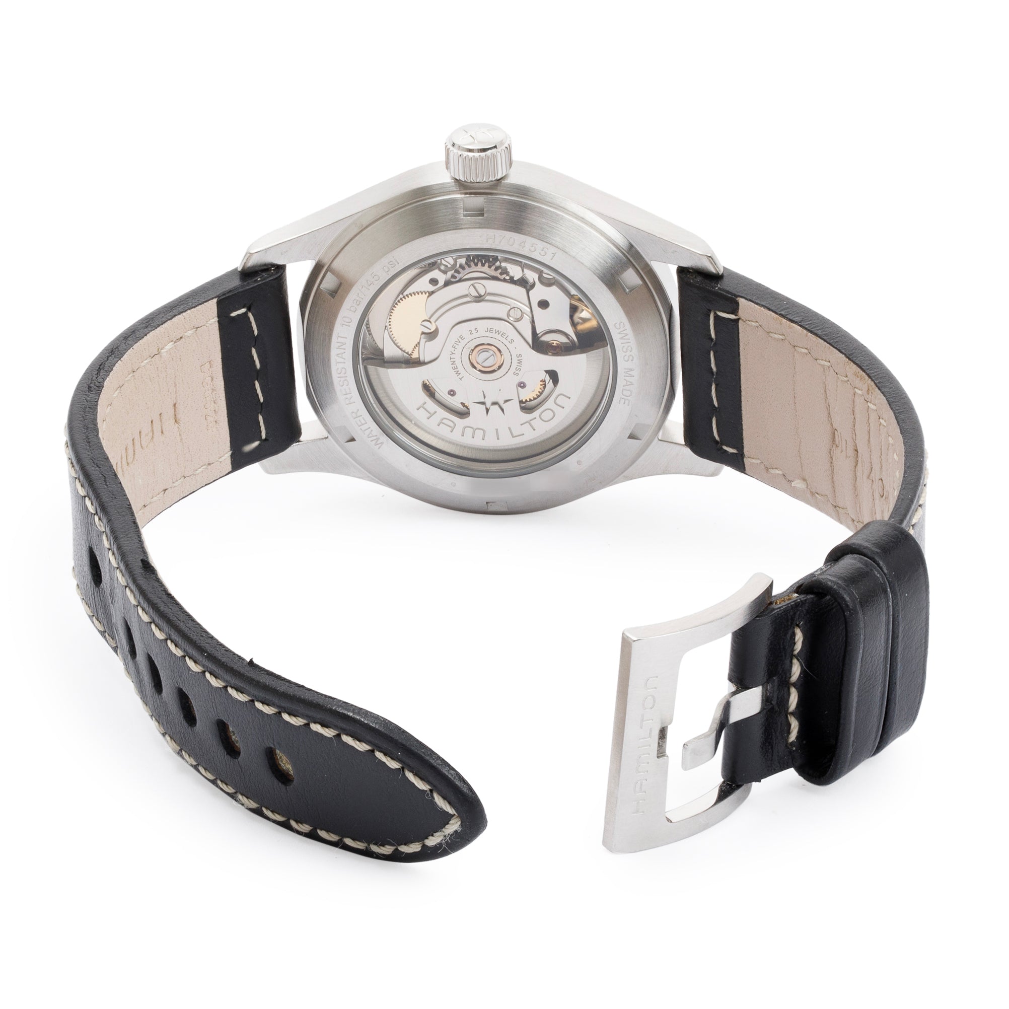 Hamilton Stainless Steel Khaki Field 38 MM Automatic Watch