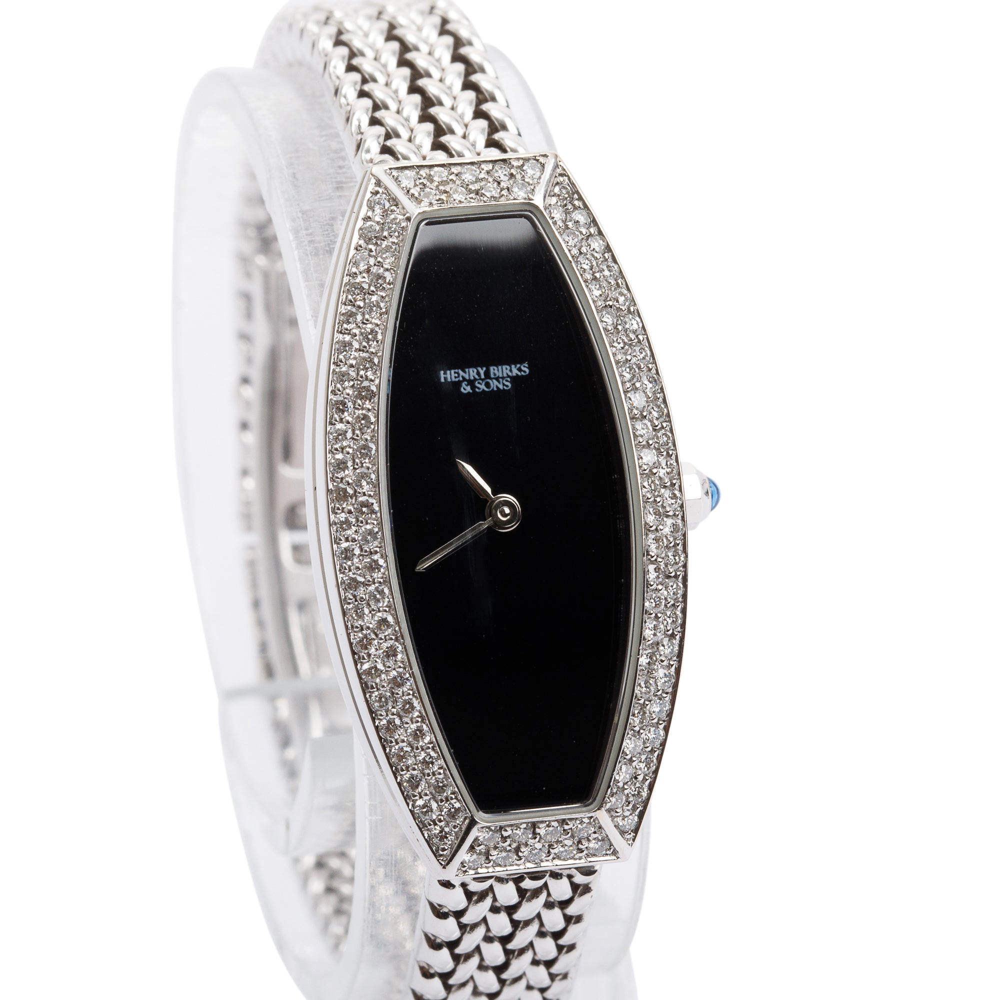 Henry Birks & Sons 18k White Gold Diamond Watch