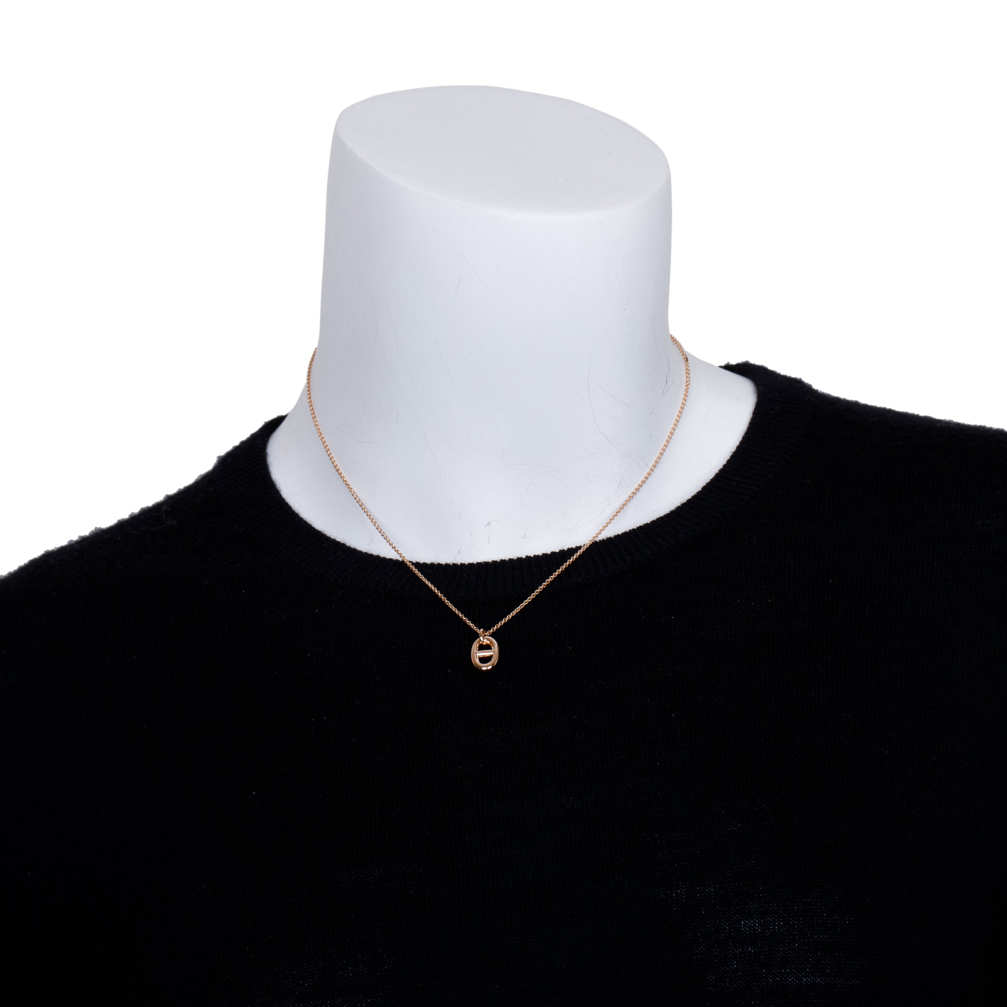 Hermes 18k Rose Gold Farandole Pendant Necklace, Small Model w/ Box