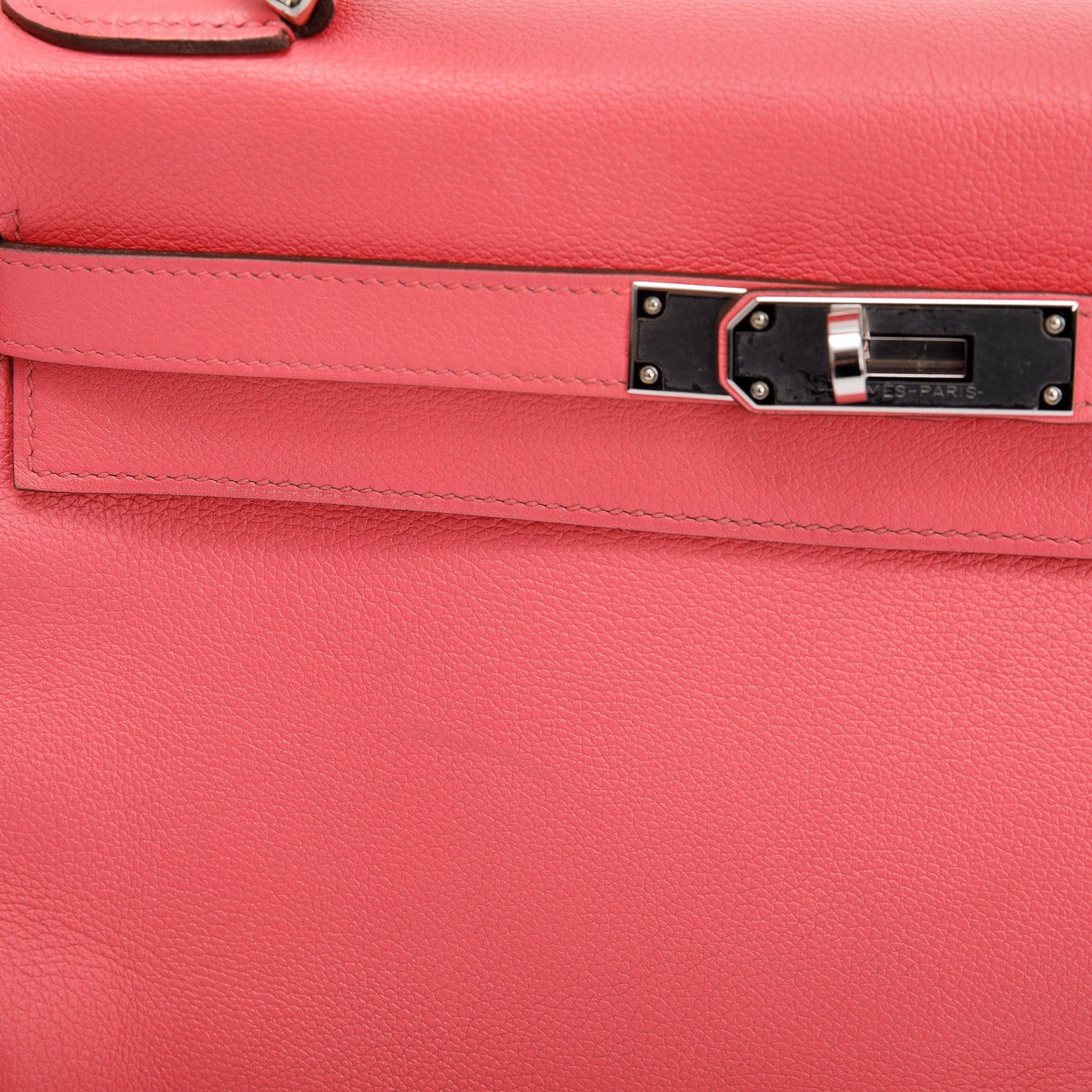 Hermes 2020 Evercolor Kelly Retourne 32 w/ Strap