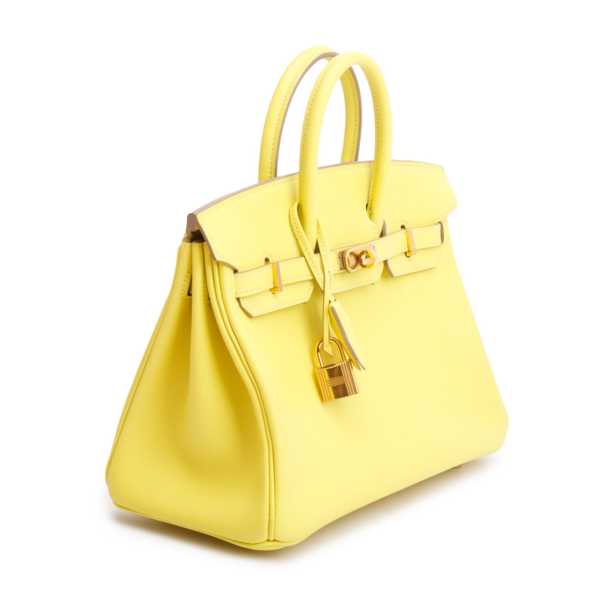 Hermes 2020 Lime Veau Swift Birkin 25 w/ Box