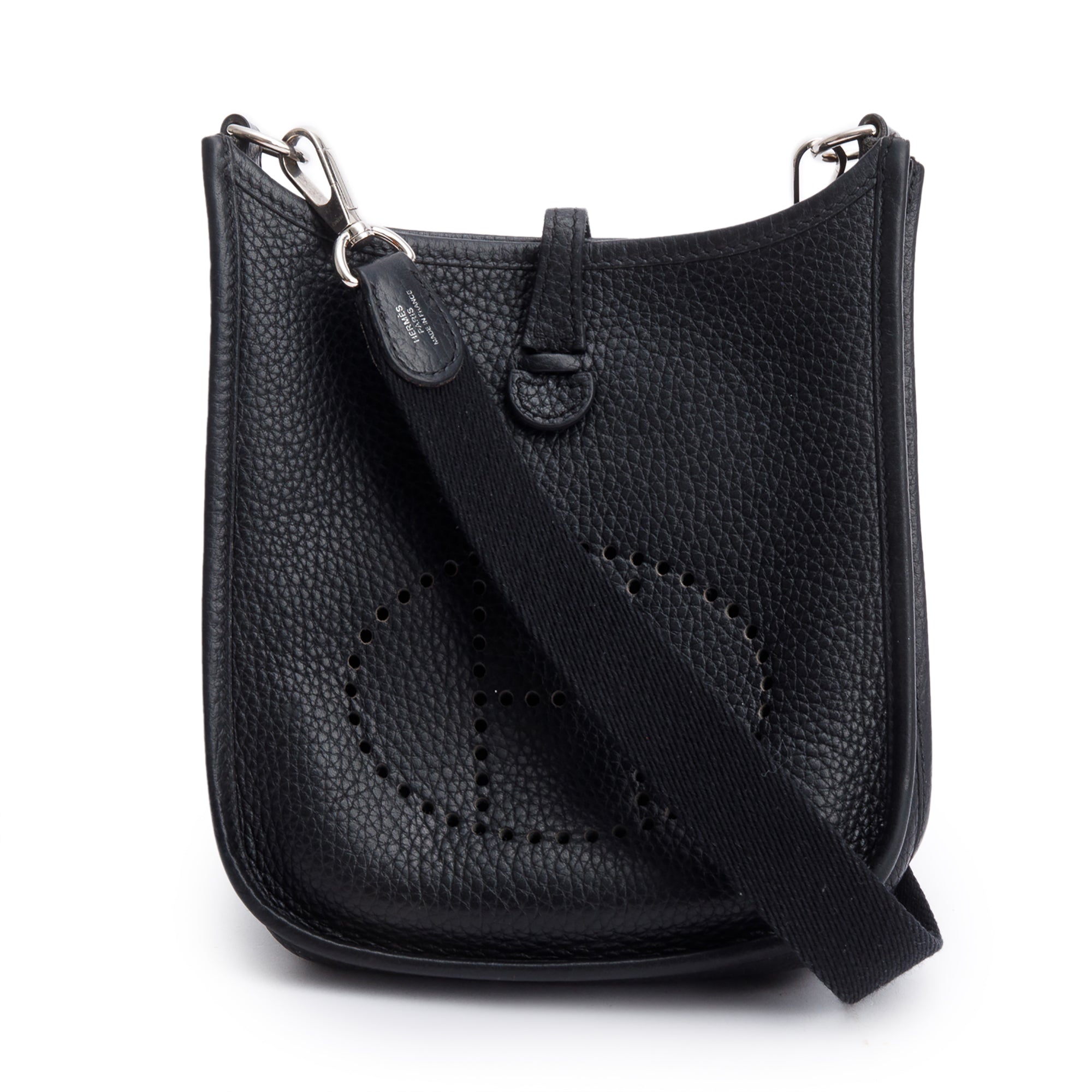 Hermes 2020 Noir Taurilon Clemence Amazone Evelyne TPM 16 w/ Box & Receipt