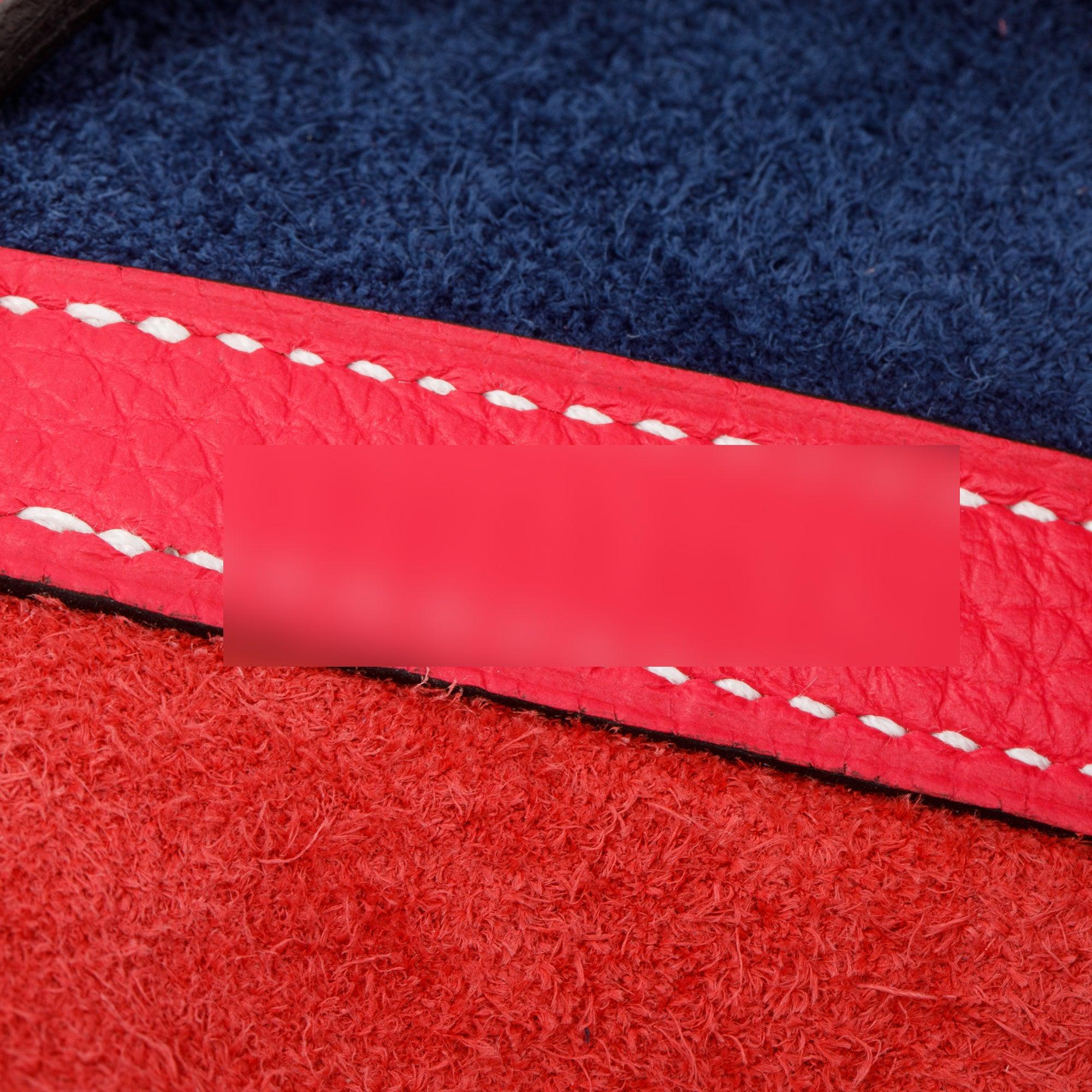 Hermes 2020 Rose Extreme/Blue Nuit Bicolor Taurillon Clemence Picotin Lock 18 w/ Box