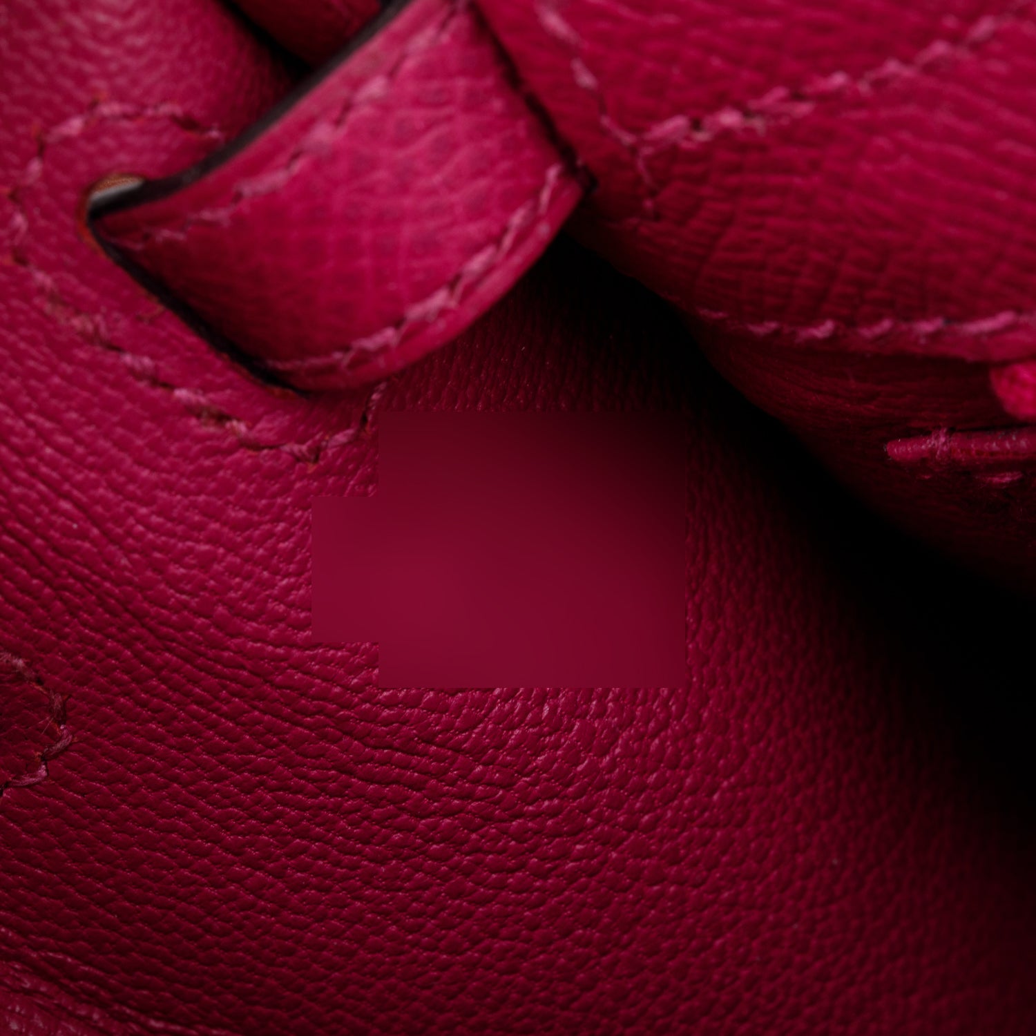 Hermes 2020 Rose Pourpre Veau Epsom Leather Kelly II 25 w/ Strap & Box