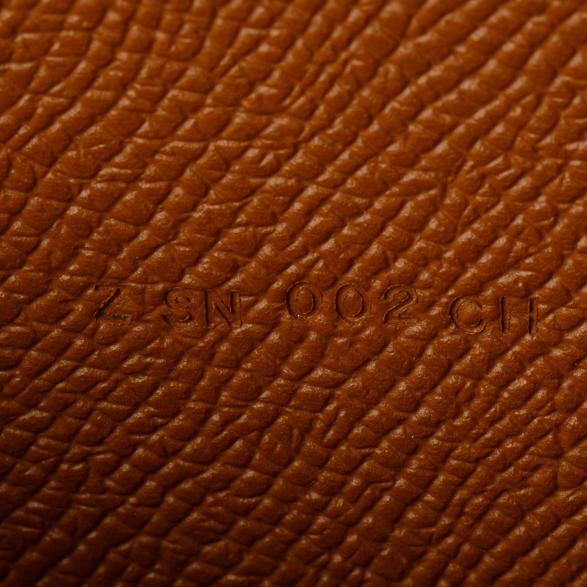 Hermes 2021 Gold Epsom Leather Constance to Go