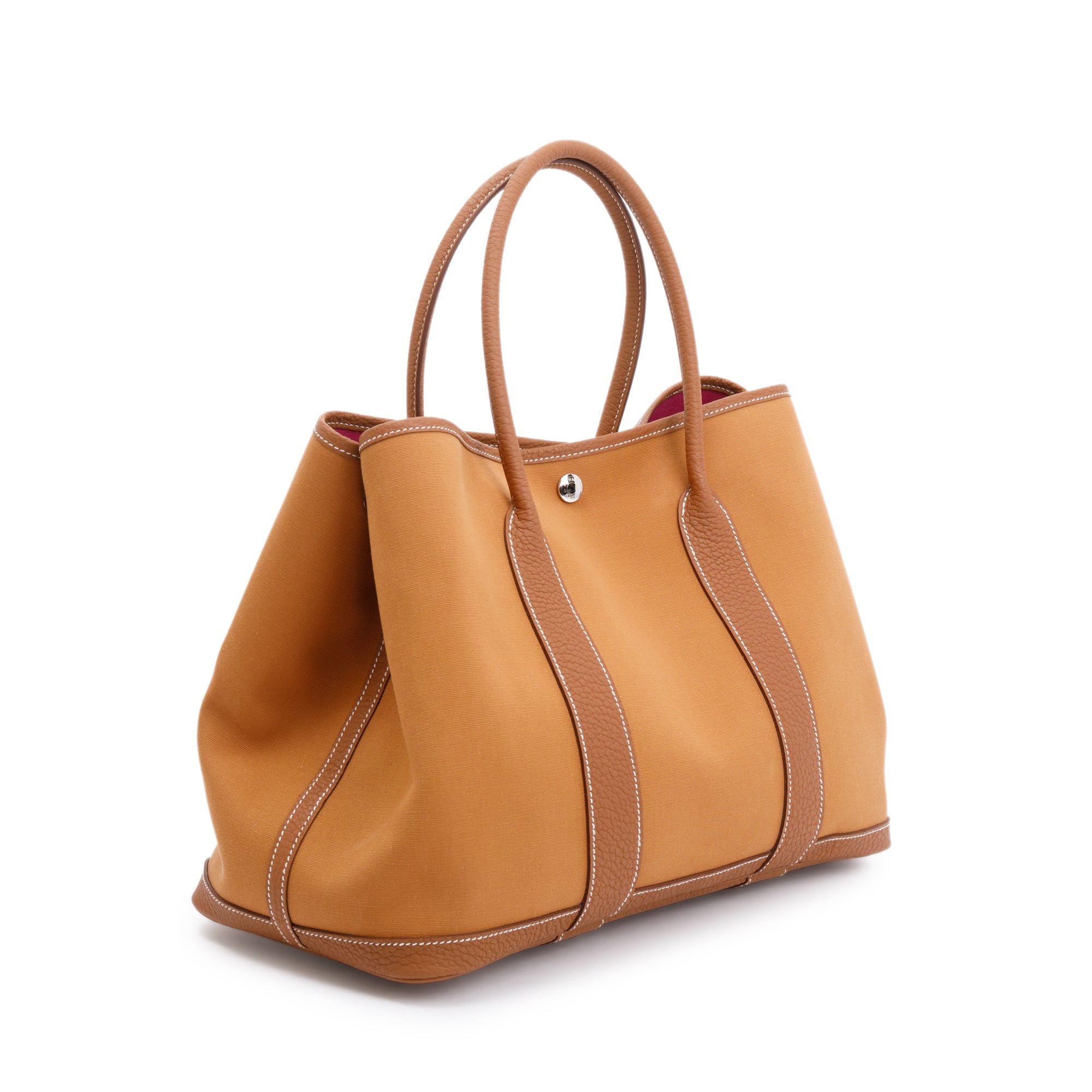 Hermes 2021 Gold Toile Garden Party 36