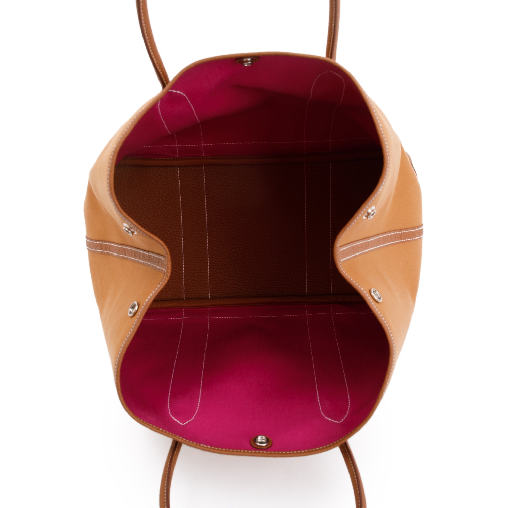 Hermes 2021 Gold Toile Garden Party 36