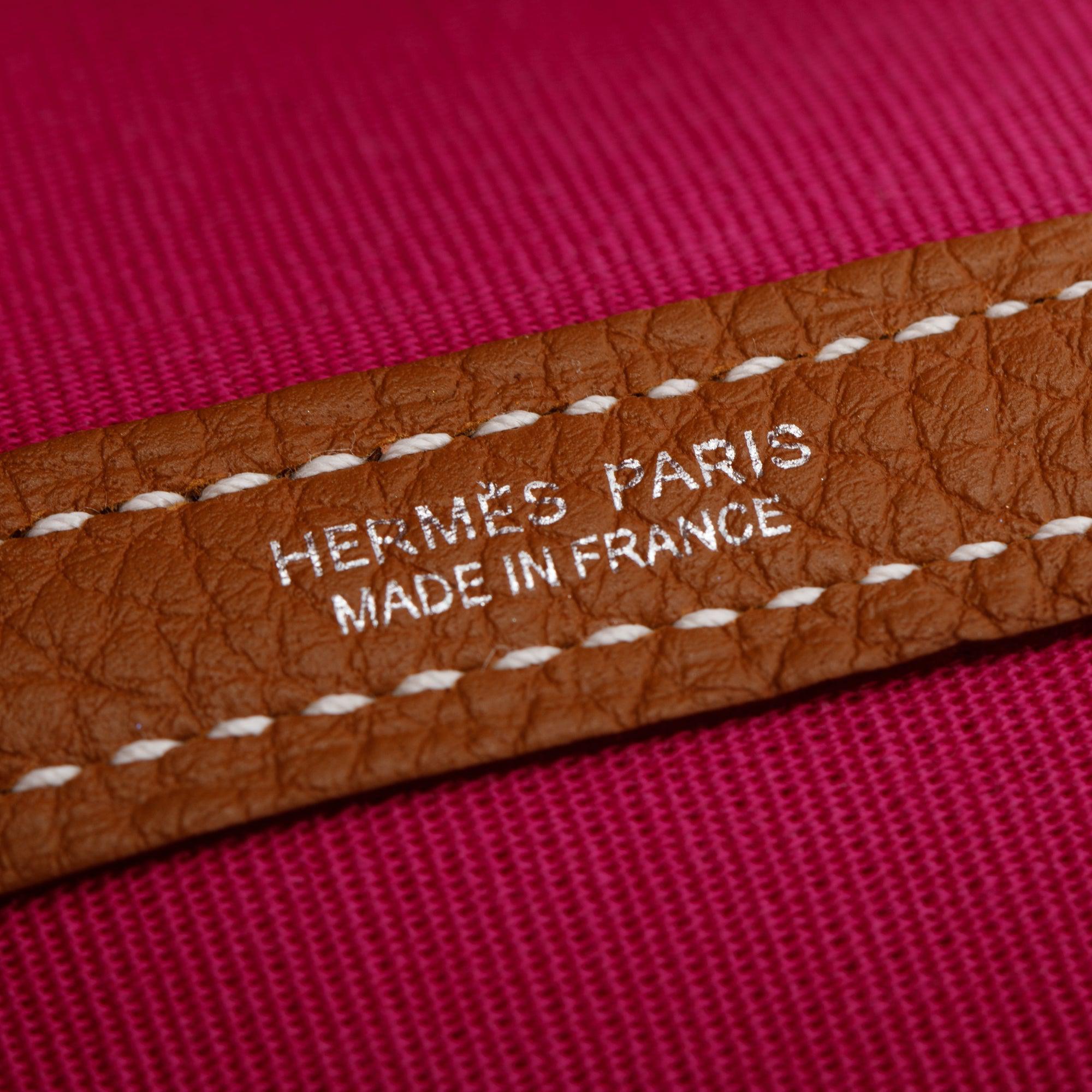 Hermes 2021 Gold Toile Garden Party 36