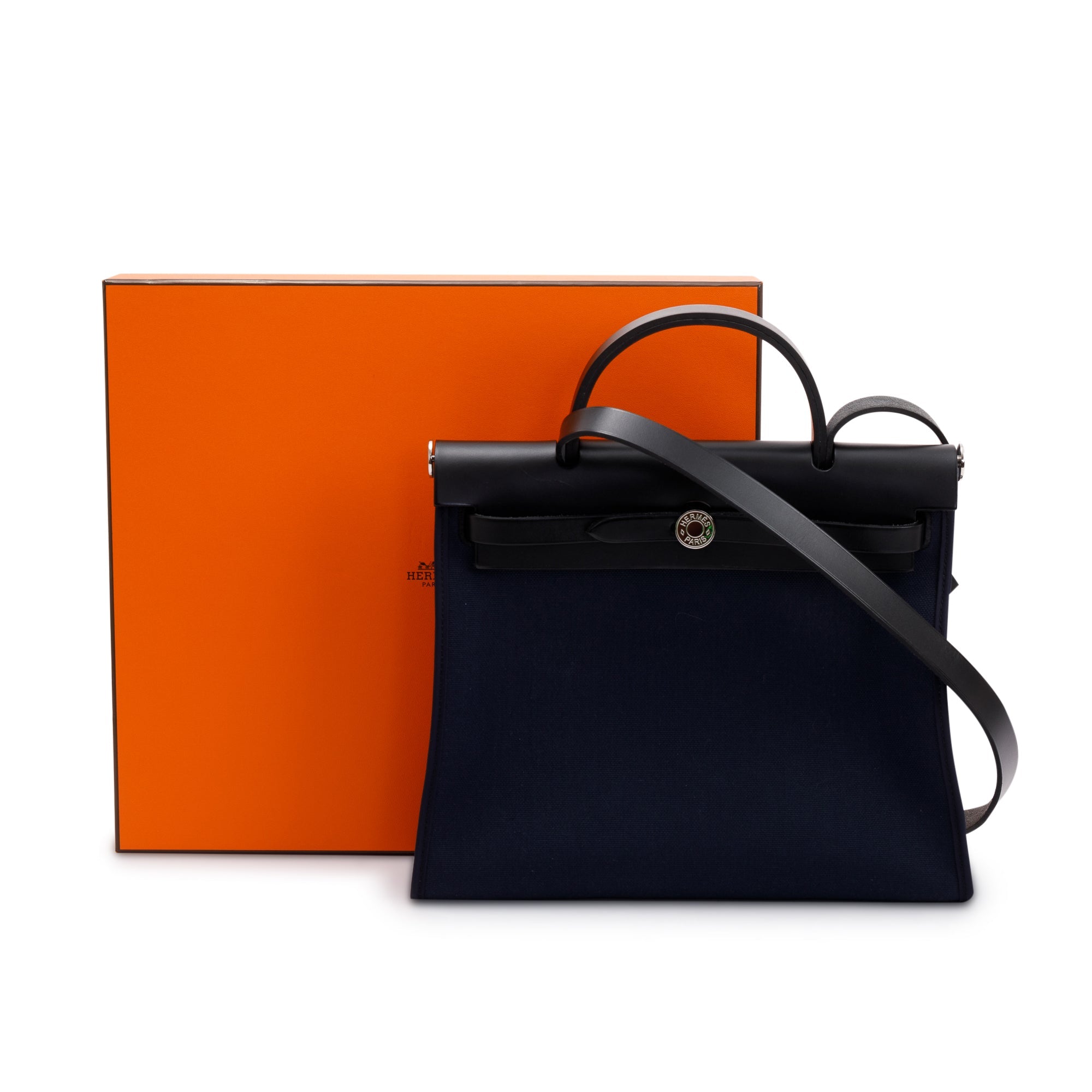 Hermes 2021 Toile Militaire Vache Hunter Herbag Zip 31 w/ Box