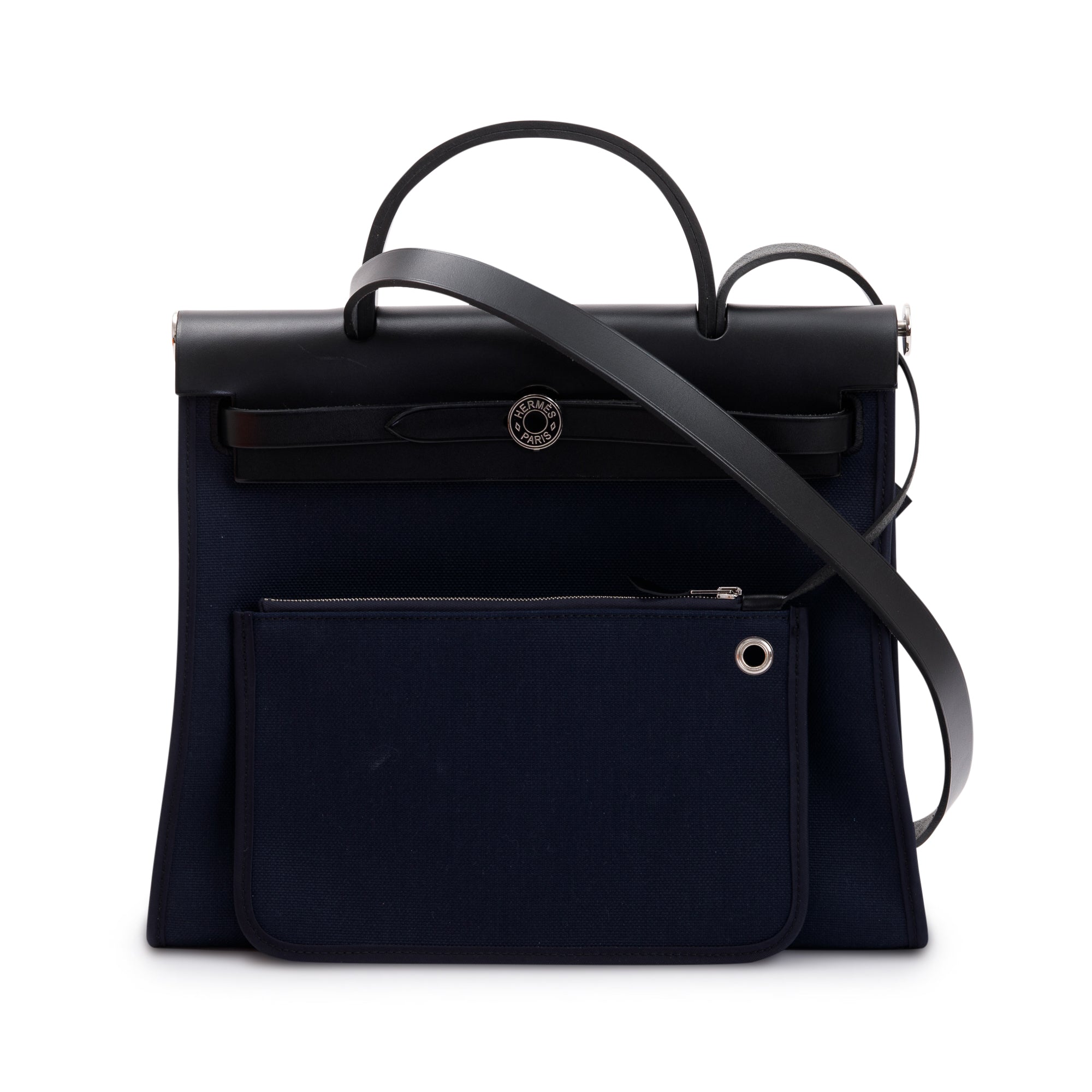 Hermes 2021 Toile Militaire Vache Hunter Herbag Zip 31 w/ Box