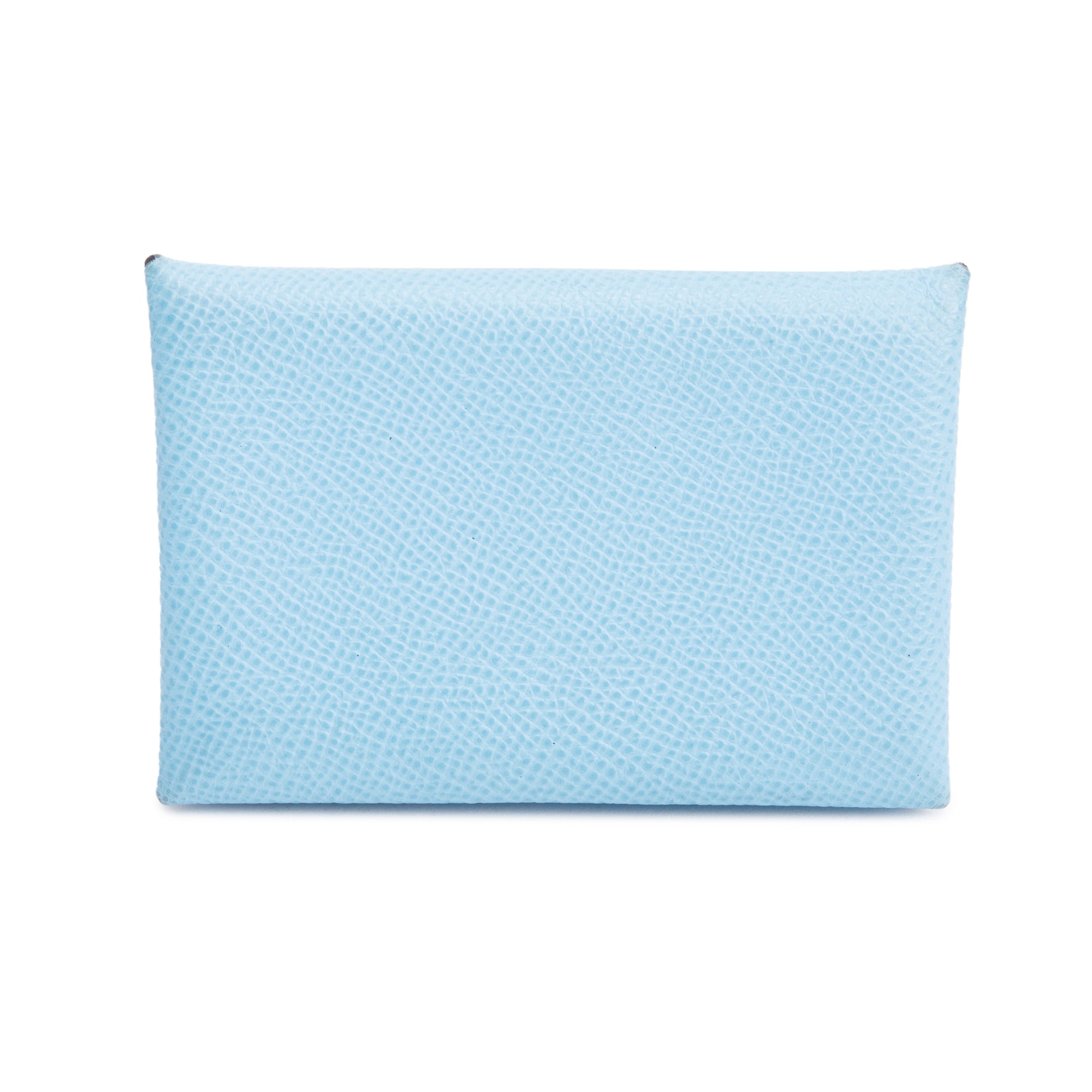 Hermes 2022 Bleu Du Nord Epsom Calvi Card Holder w/ Box
