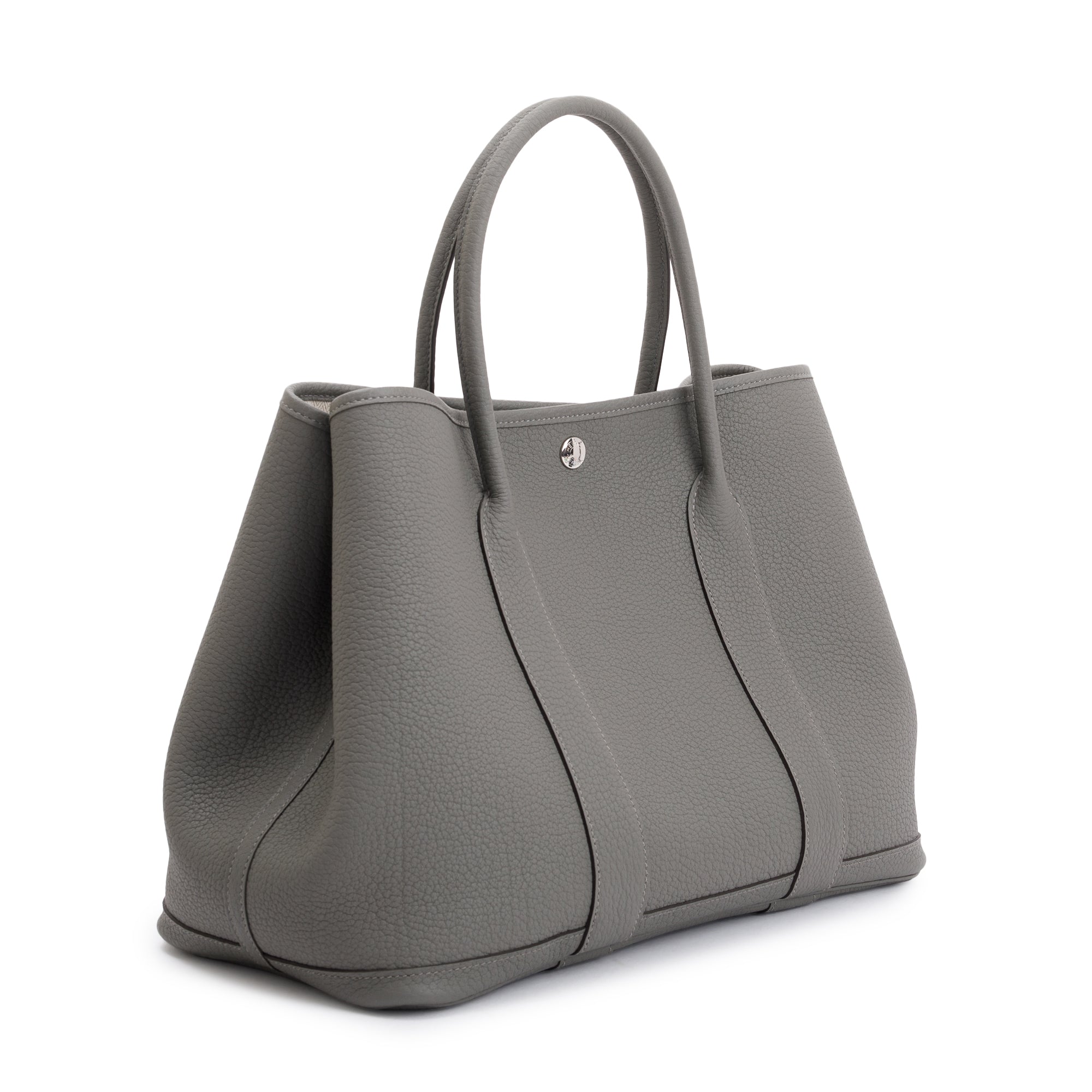 Hermes 2022 Grey Negonda Leather Garden Party 36