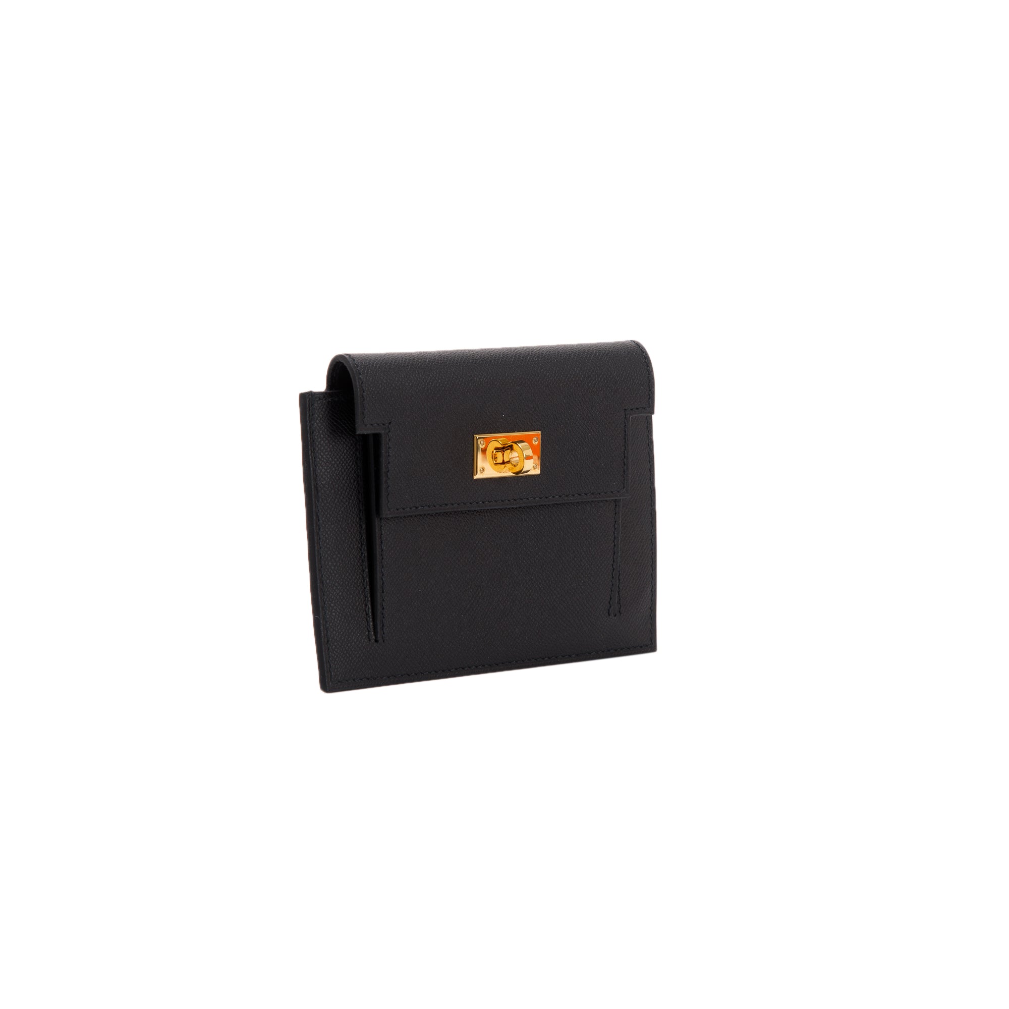 Hermes 2022 Kelly Pocket Compact Wallet w/ Box