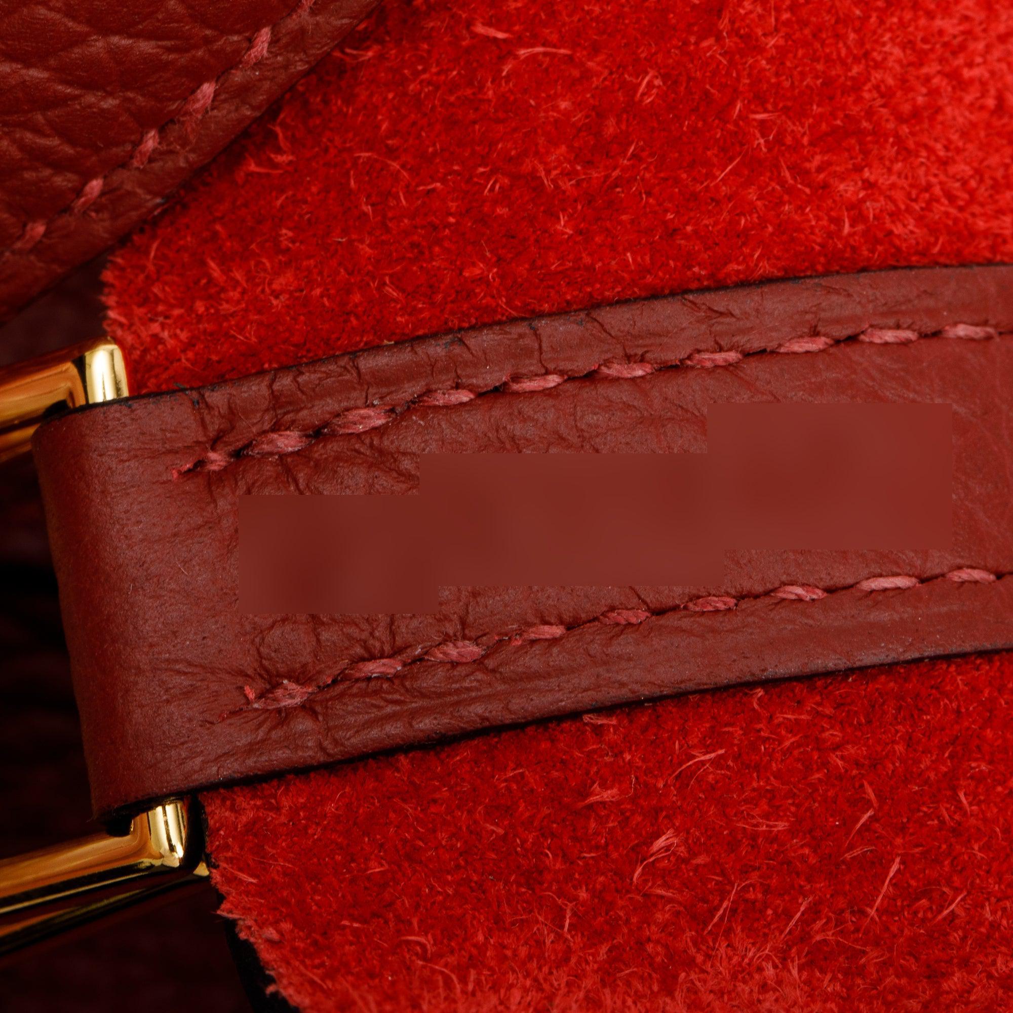 Hermes 2022 Rouge H Taurillon Clemence Picotin 18