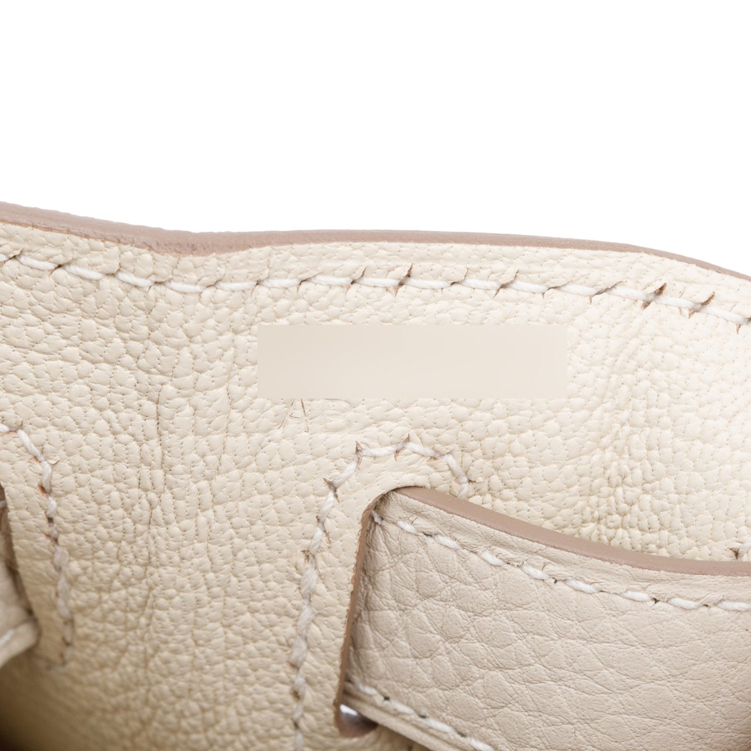 Hermes 2023 Craie Veau Togo Kelly II Retourne 28 w/ Strap & Box