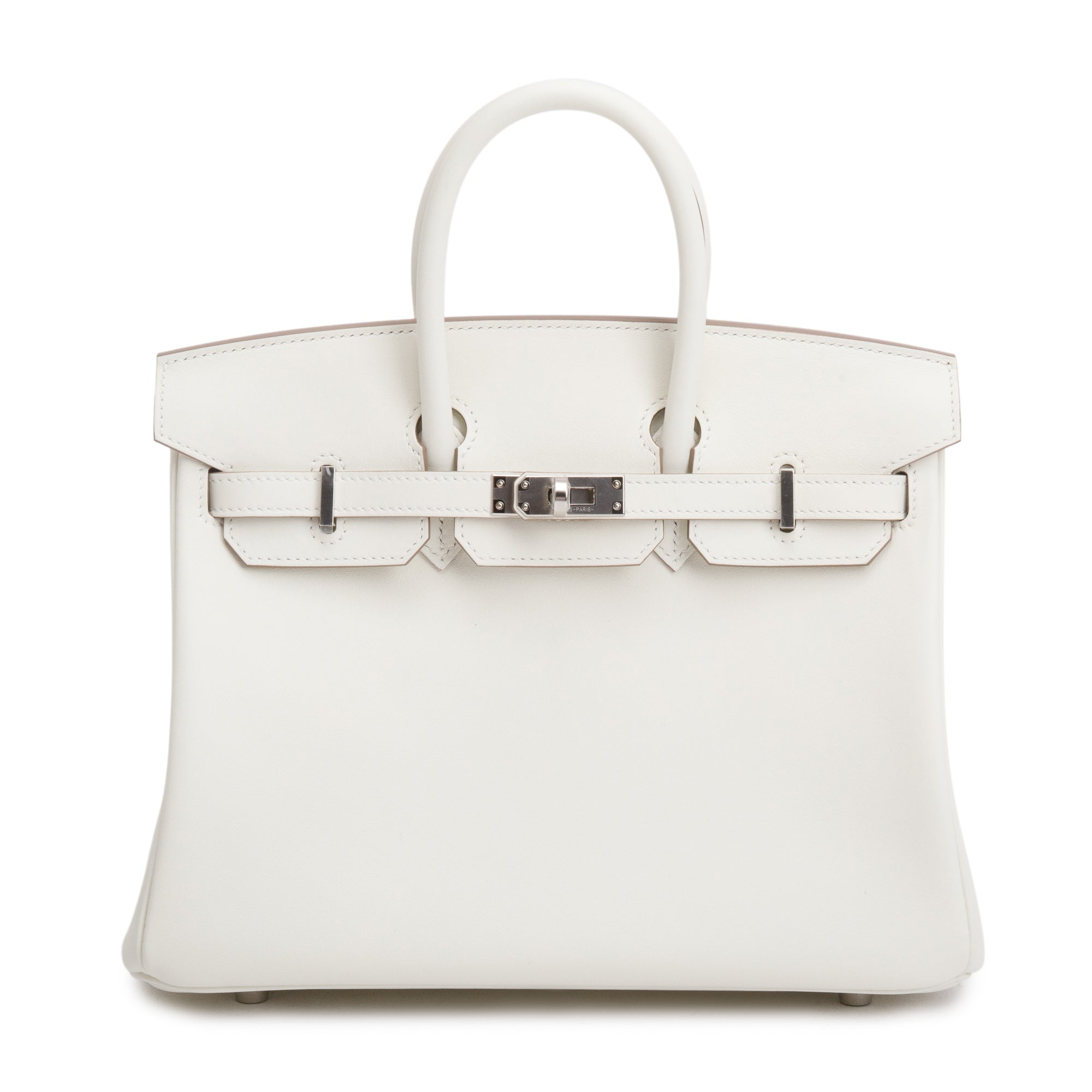 Hermes 2023 Mushroom Swift Birkin 25 w/ Box & Receipt