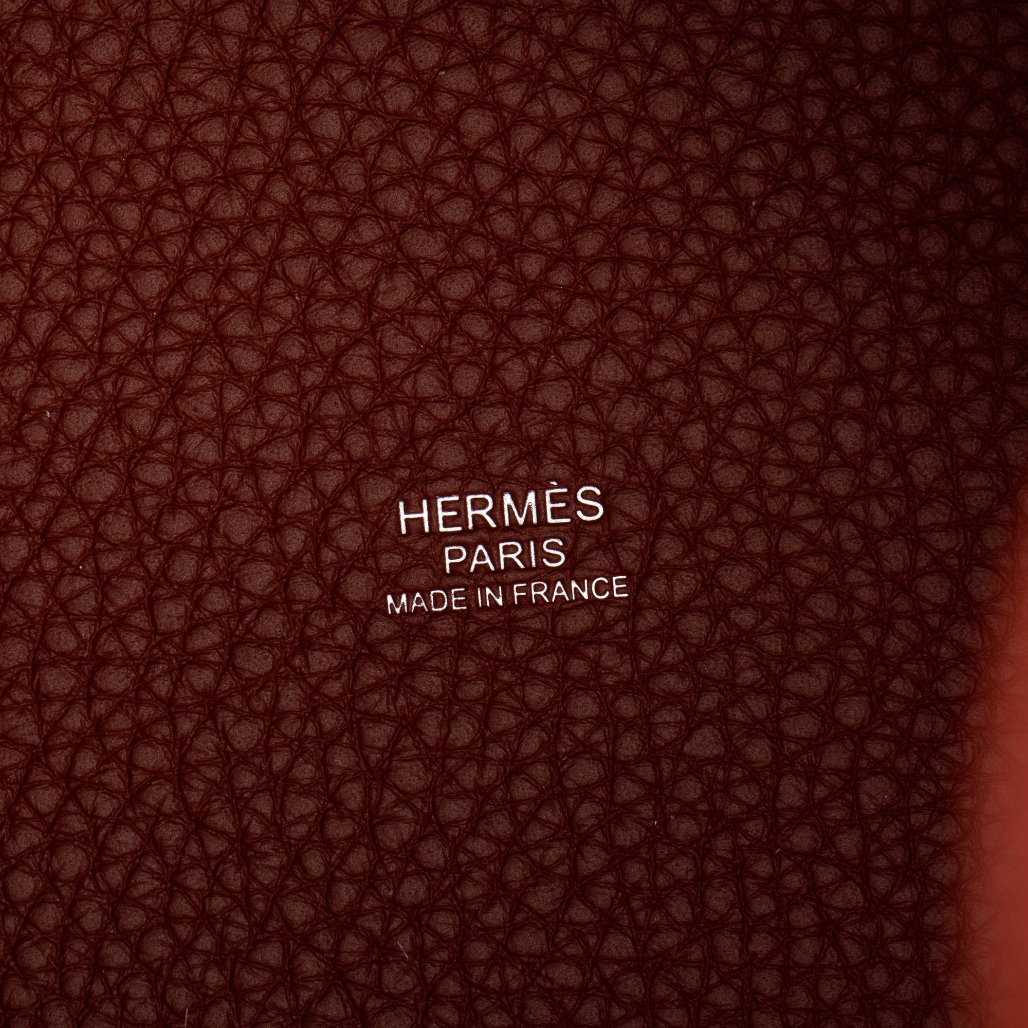 Hermes 2024 Rouge H Taurillon Clemence Picotin Lock 18 w/ Box & Receipt