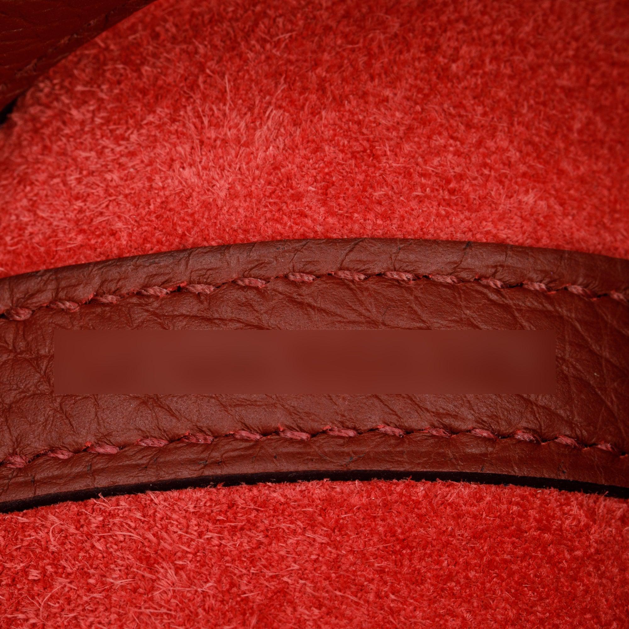 Hermes 2024 Rouge H Taurillon Clemence Picotin Lock 18 w/ Box & Receipt