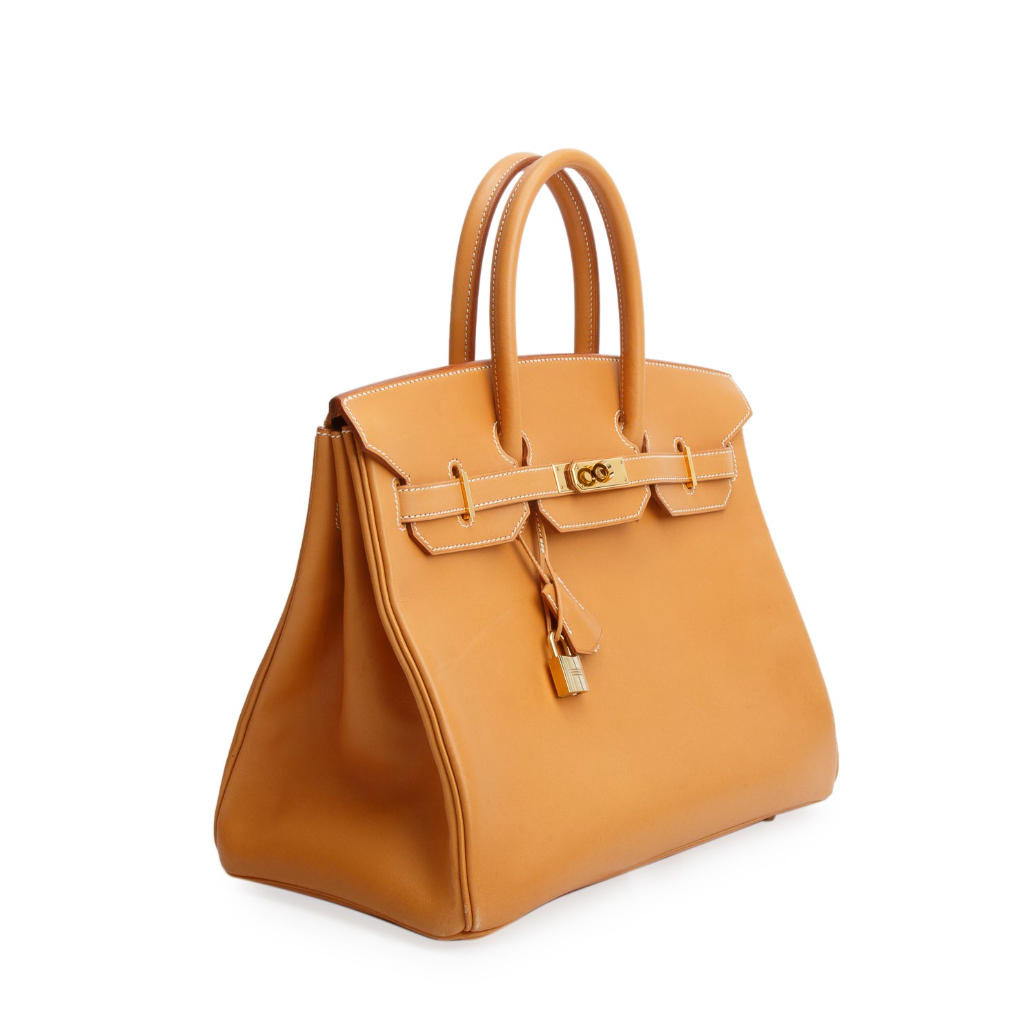 Hermes Vintage Naturelle Vache Natural Leather Birkin 35