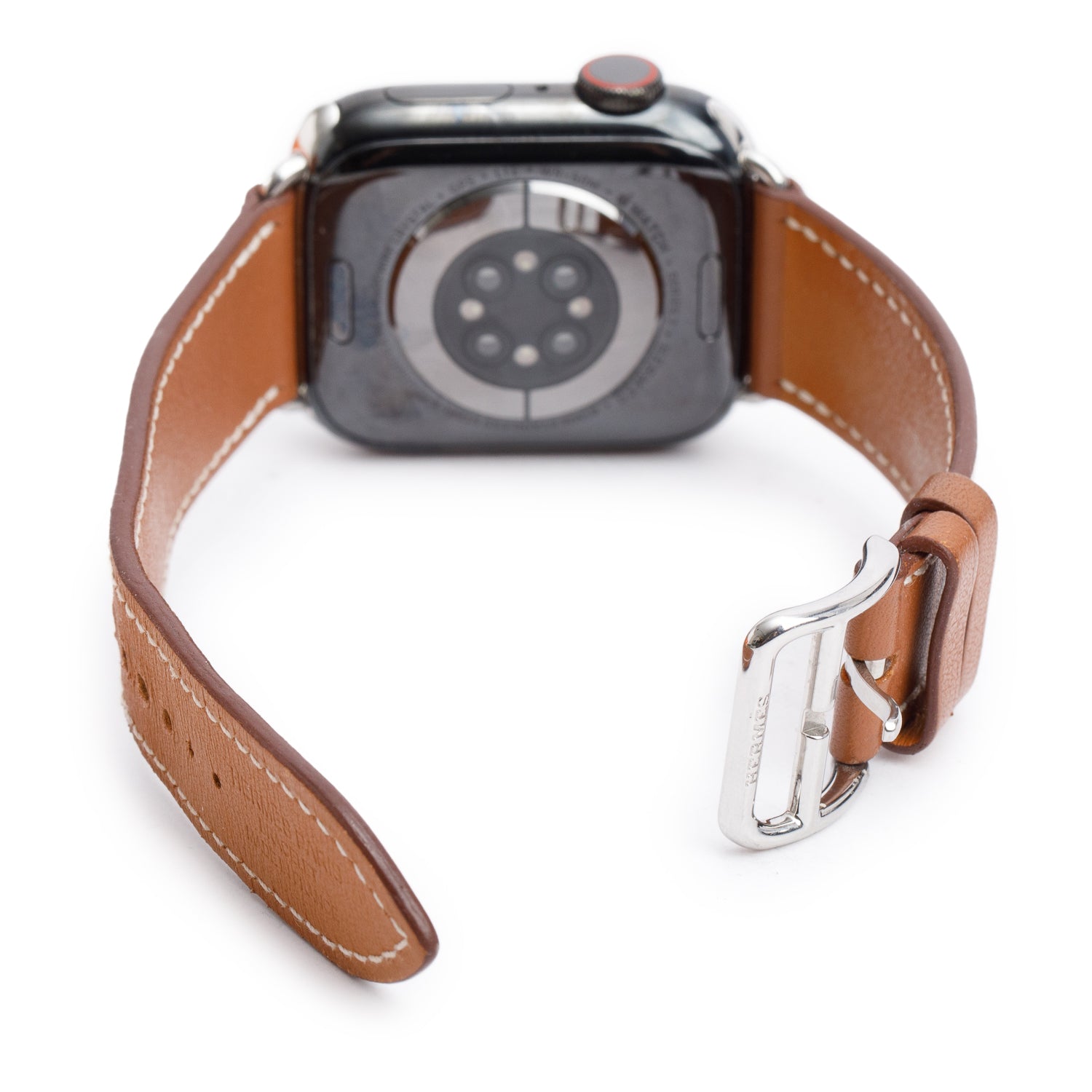 Hermes x Apple Stainless Steel Ceramic Series 9 41 MM Smart Watch w/ Box & Extra Strap