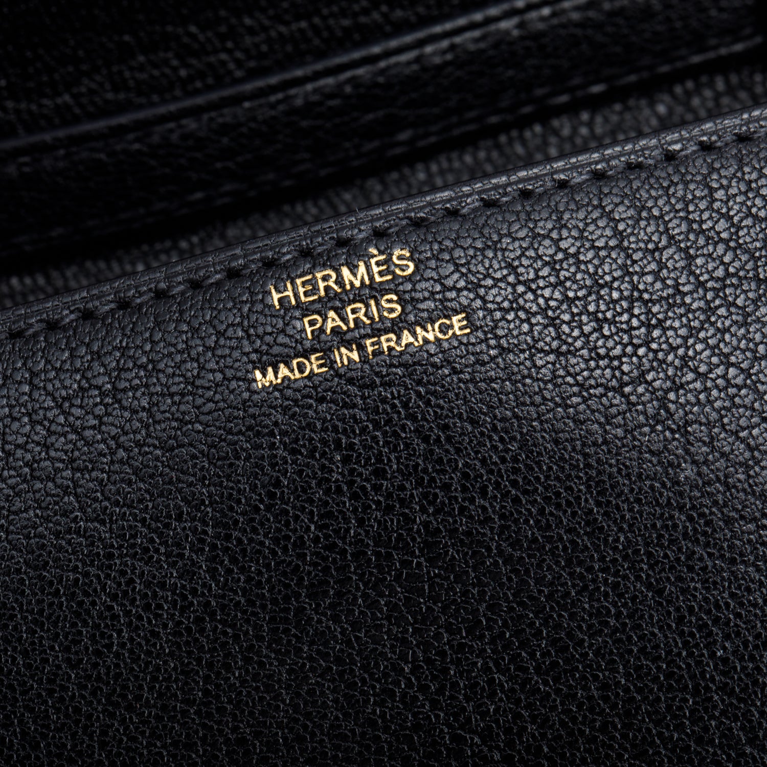 Hermes 2023 Noir Chevre Mysore Chaine d'Ancre Wallet with Strap