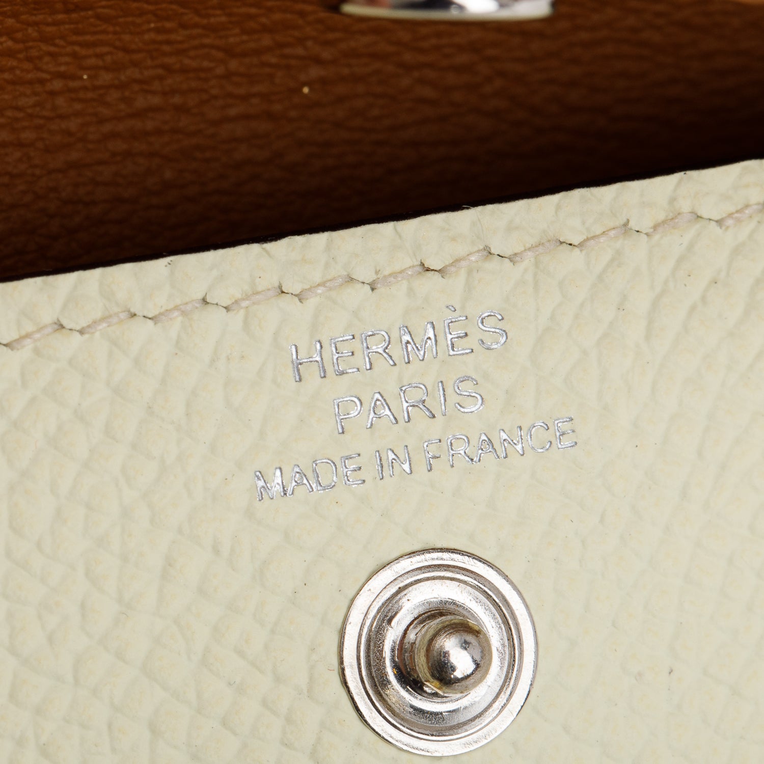 Hermes 2024 Jaune Milton Epsom Kelly Pocket 18 Belt w/ Box & Receipt